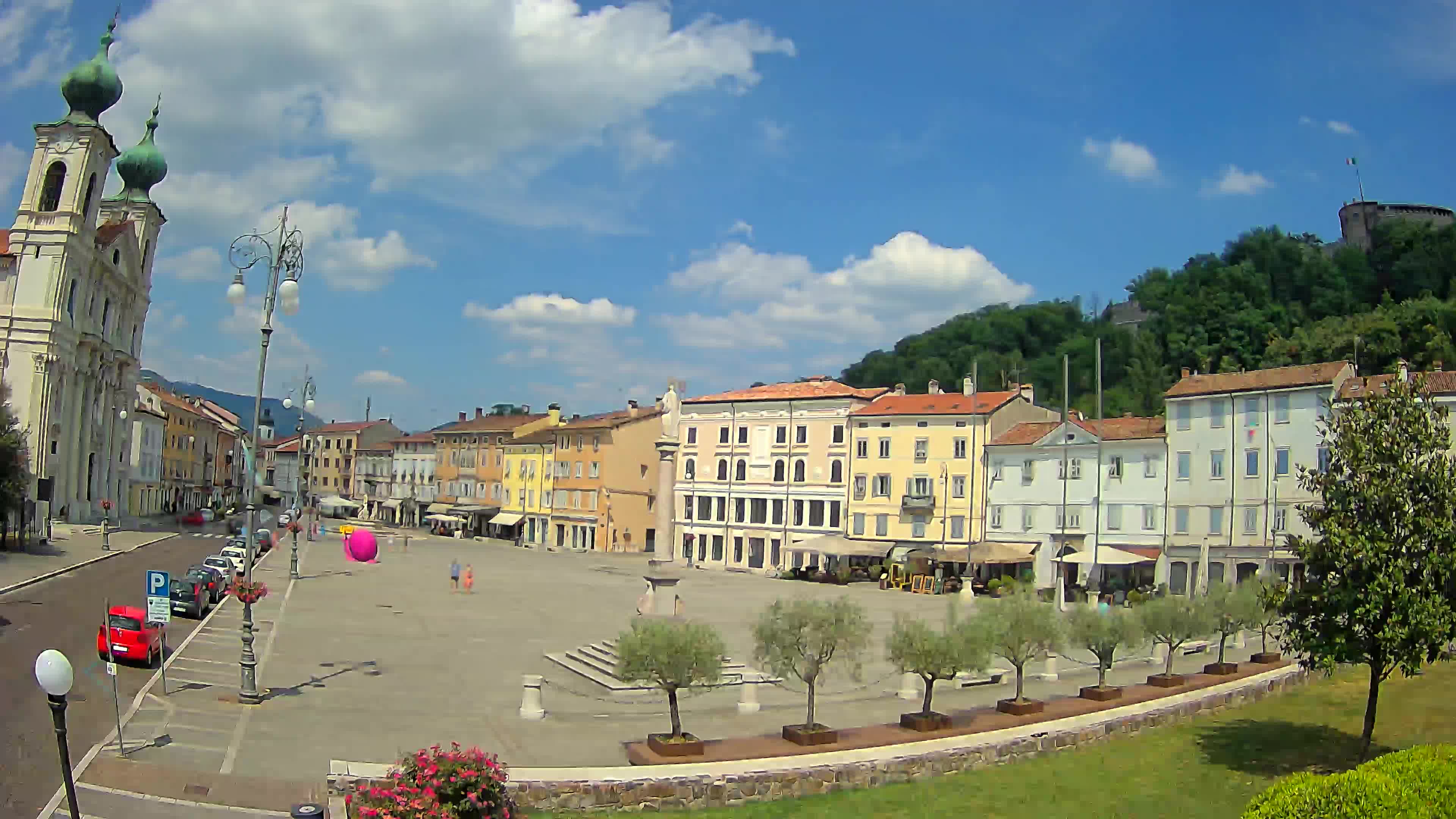 Webcam Gorizia Vittoria square – Church of st. Ignazio