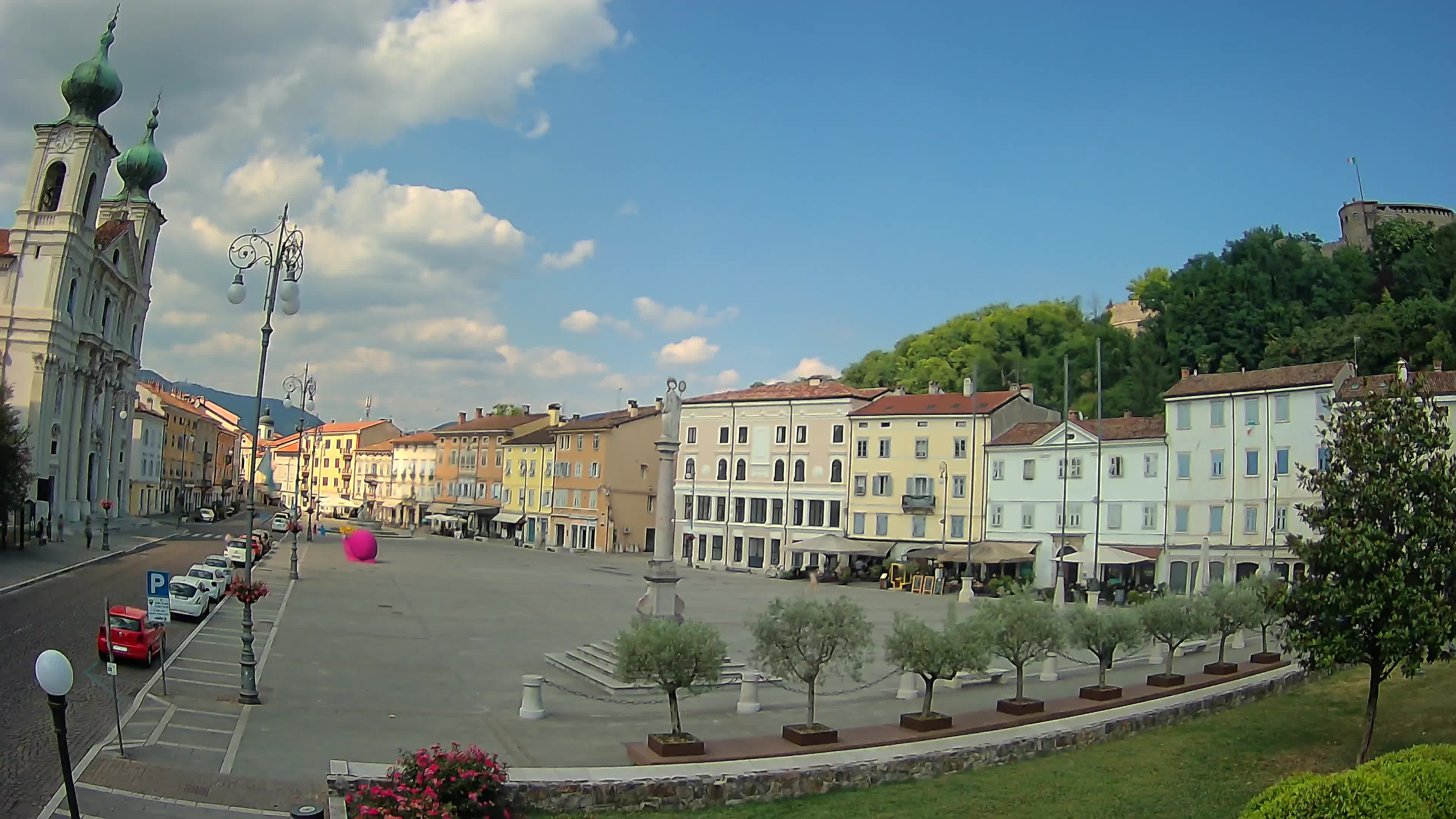 Webcam Gorizia Vittoria square – Church of st. Ignazio