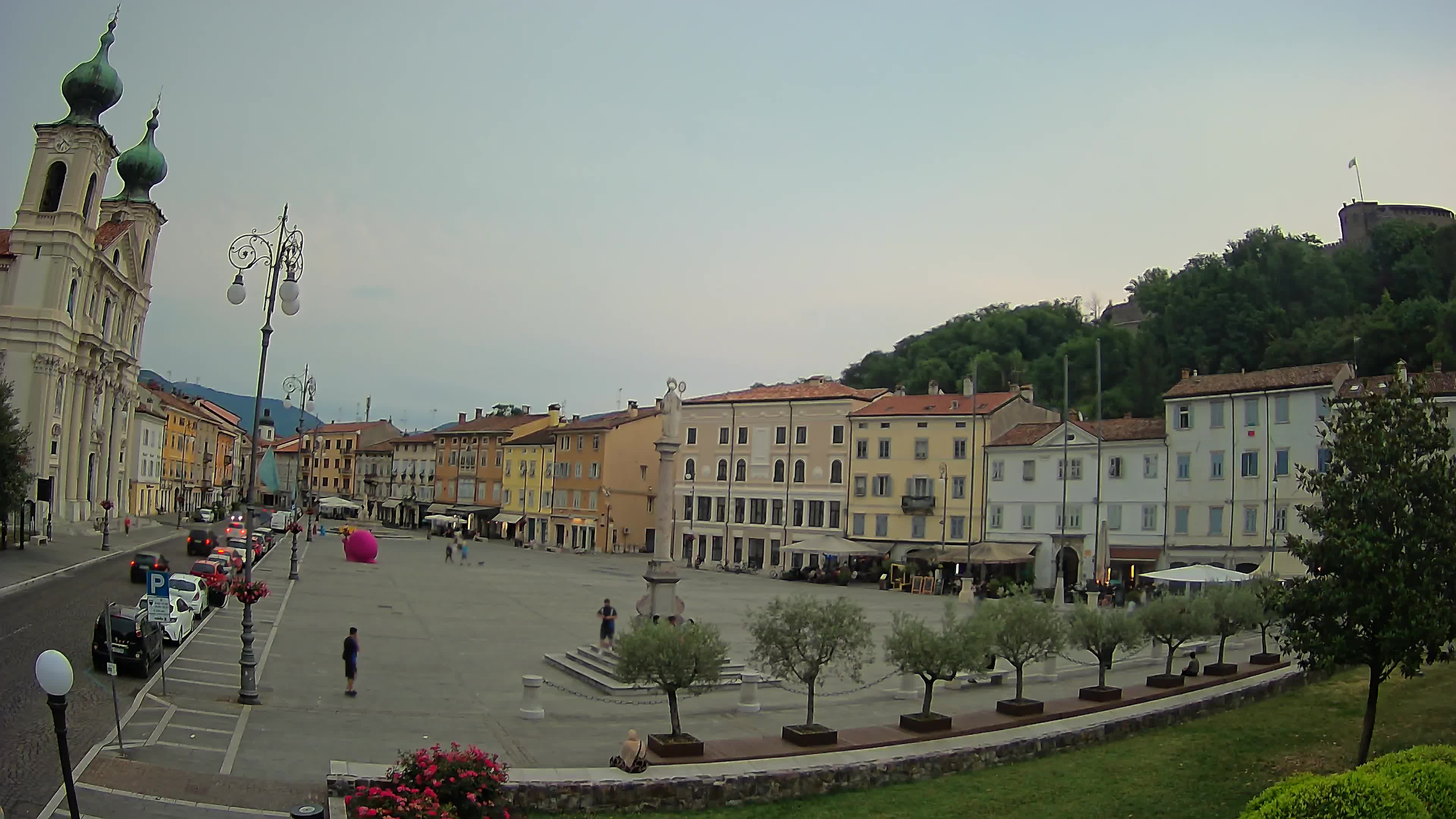 Webcam Gorizia Vittoria square – Church of st. Ignazio