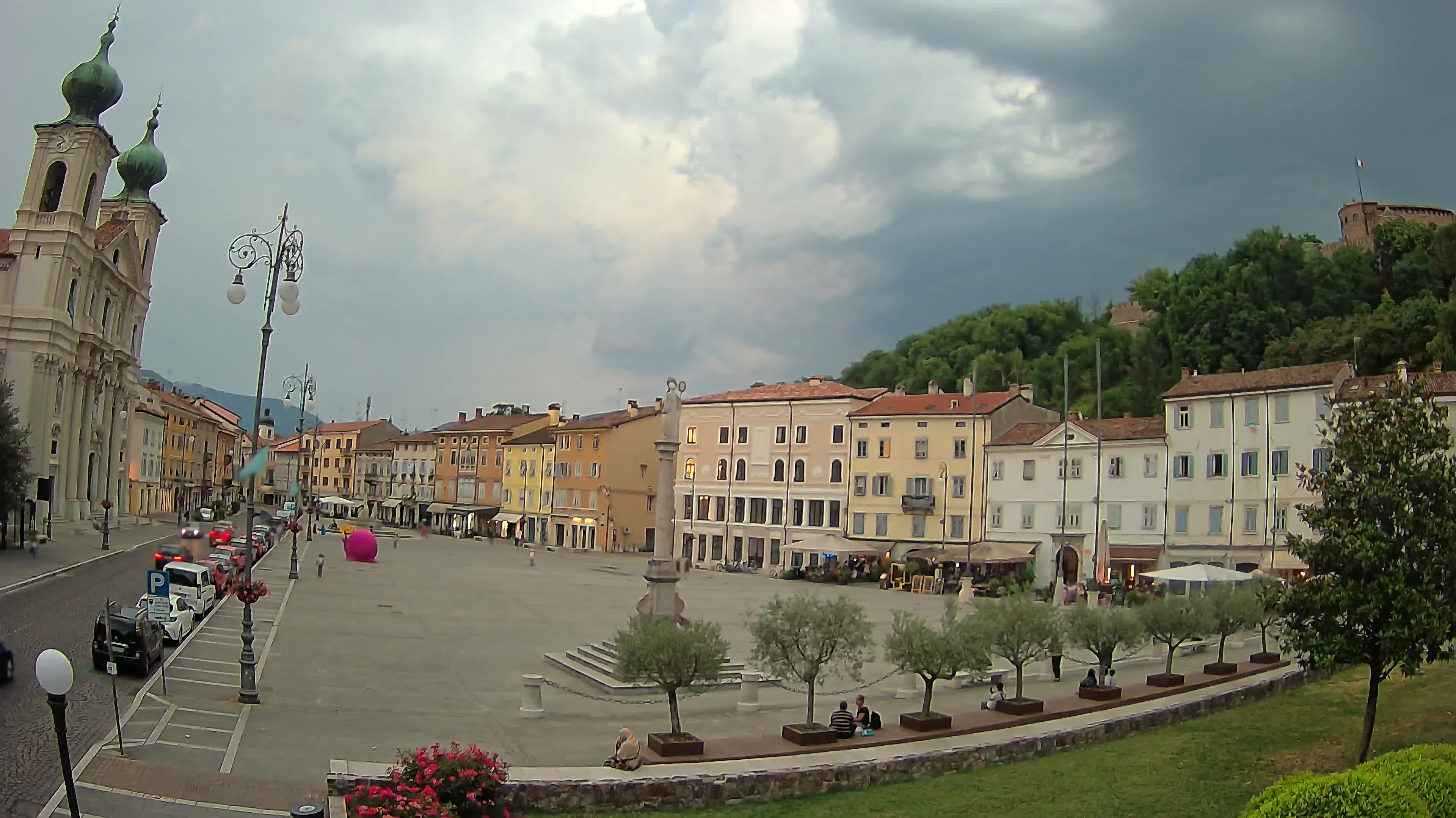 Webcam Gorizia Vittoria square – Church of st. Ignazio