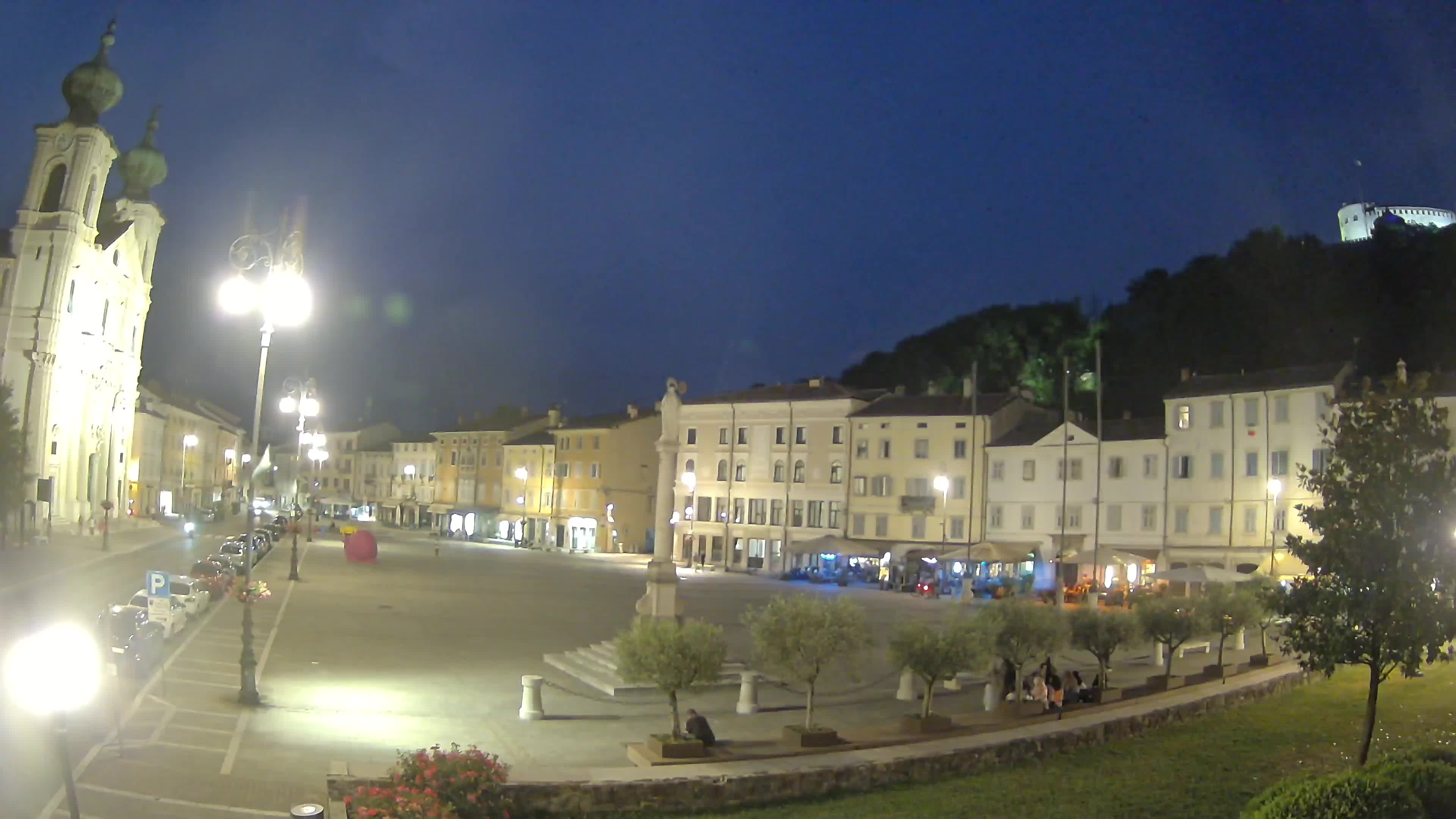 Webcam Gorizia Vittoria square – Church of st. Ignazio
