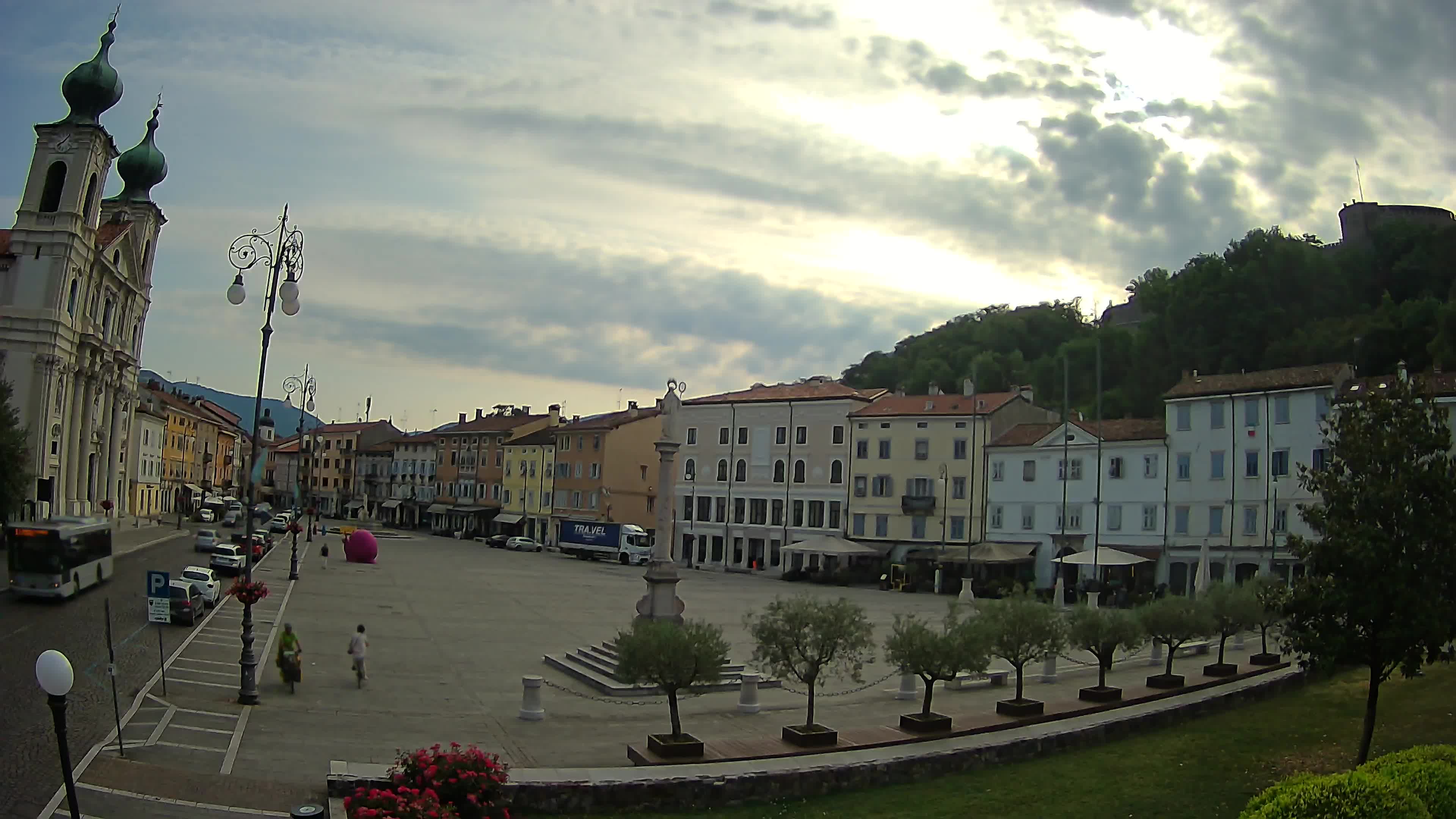 Webcam Gorizia Vittoria square – Church of st. Ignazio