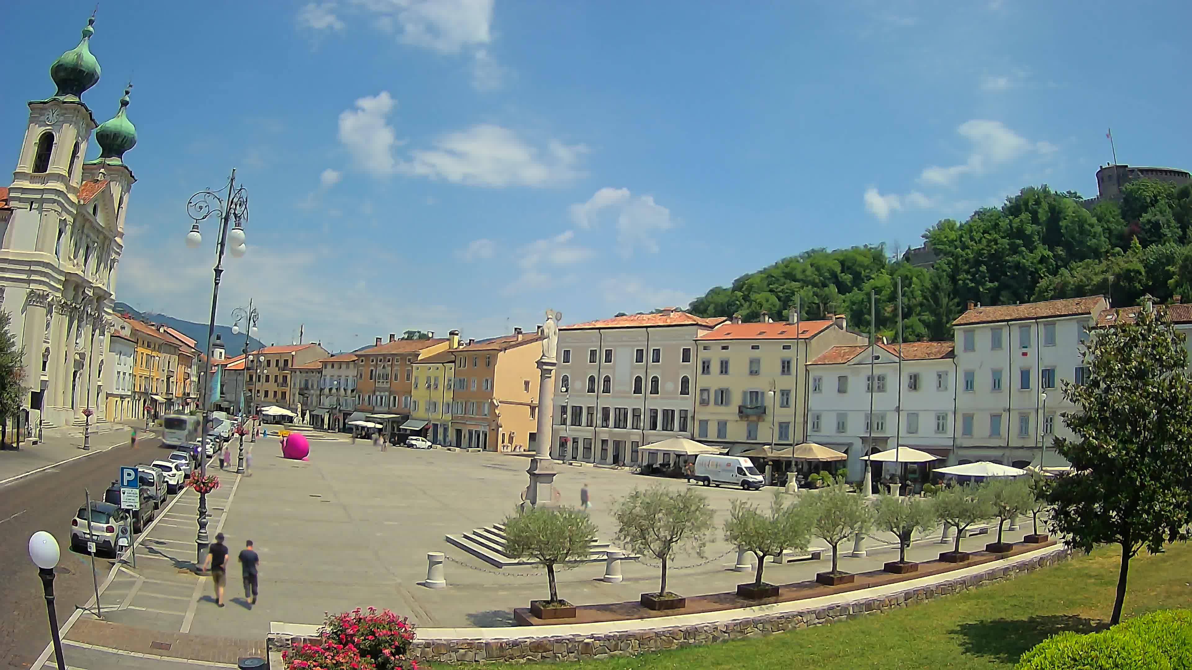 Webcam Gorizia Vittoria square – Church of st. Ignazio