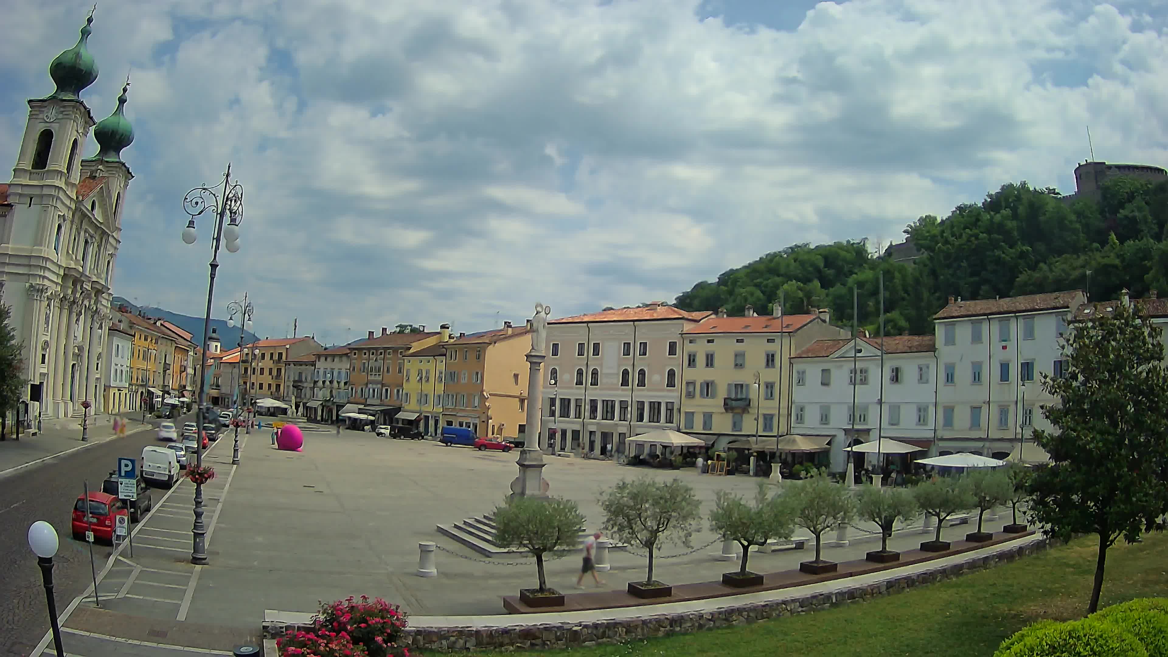 Webcam Gorizia Vittoria square – Church of st. Ignazio