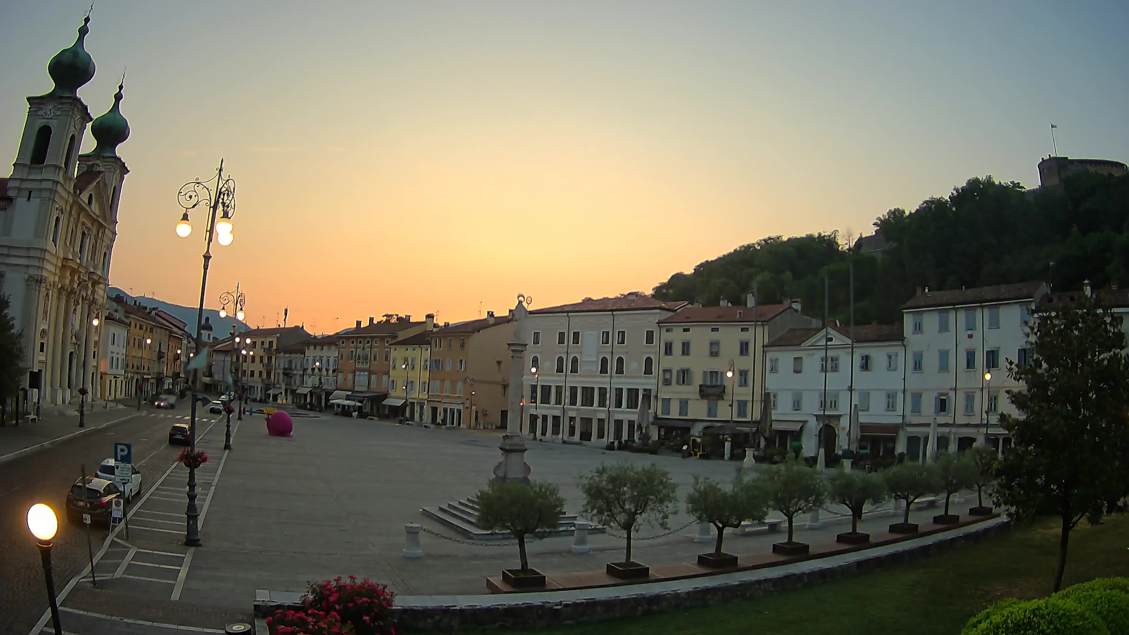 Webcam Gorizia Vittoria square – Church of st. Ignazio