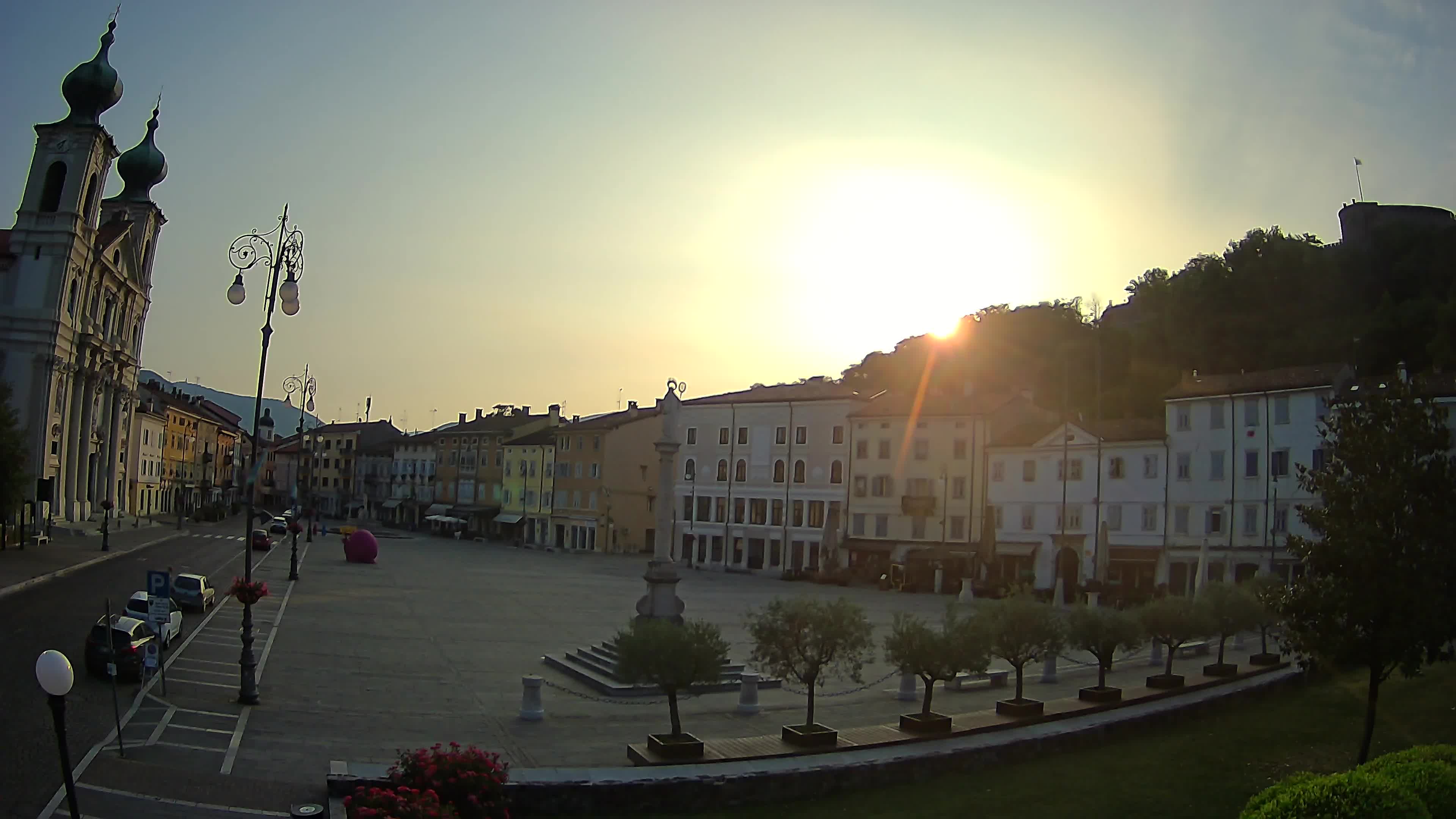 Webcam Gorizia Vittoria square – Church of st. Ignazio