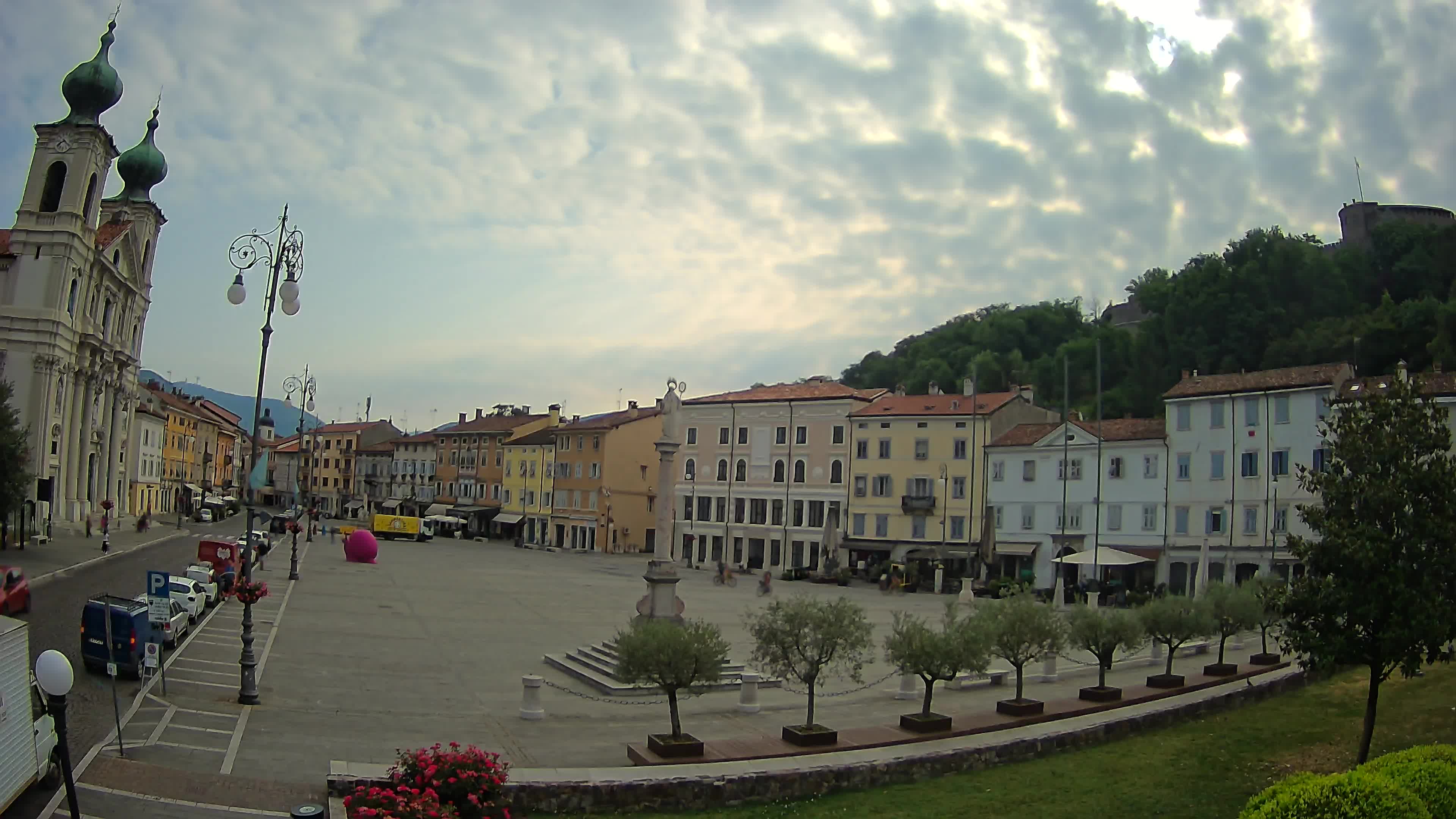 Webcam Gorizia Vittoria square – Church of st. Ignazio