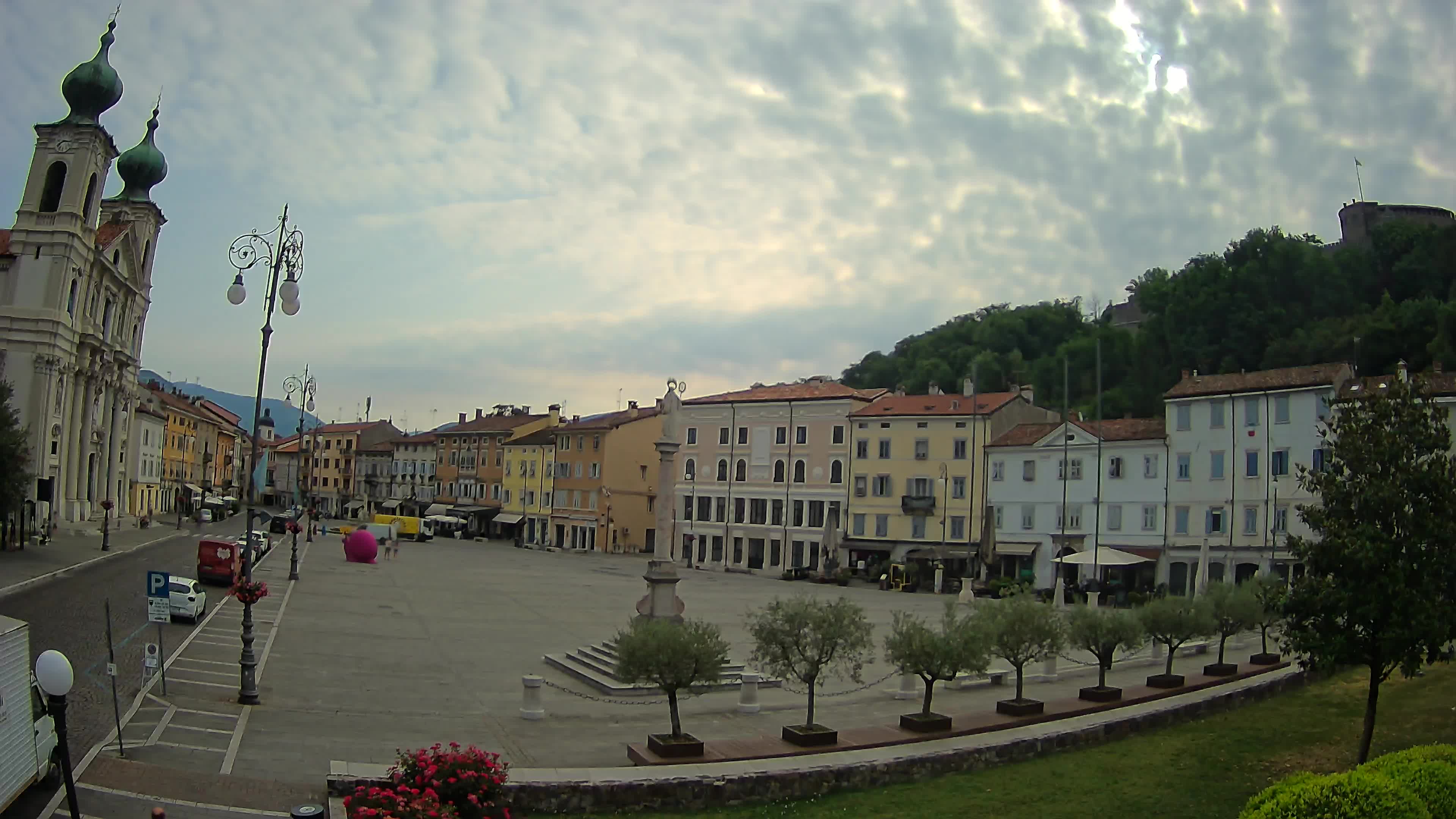 Webcam Gorizia Vittoria square – Church of st. Ignazio