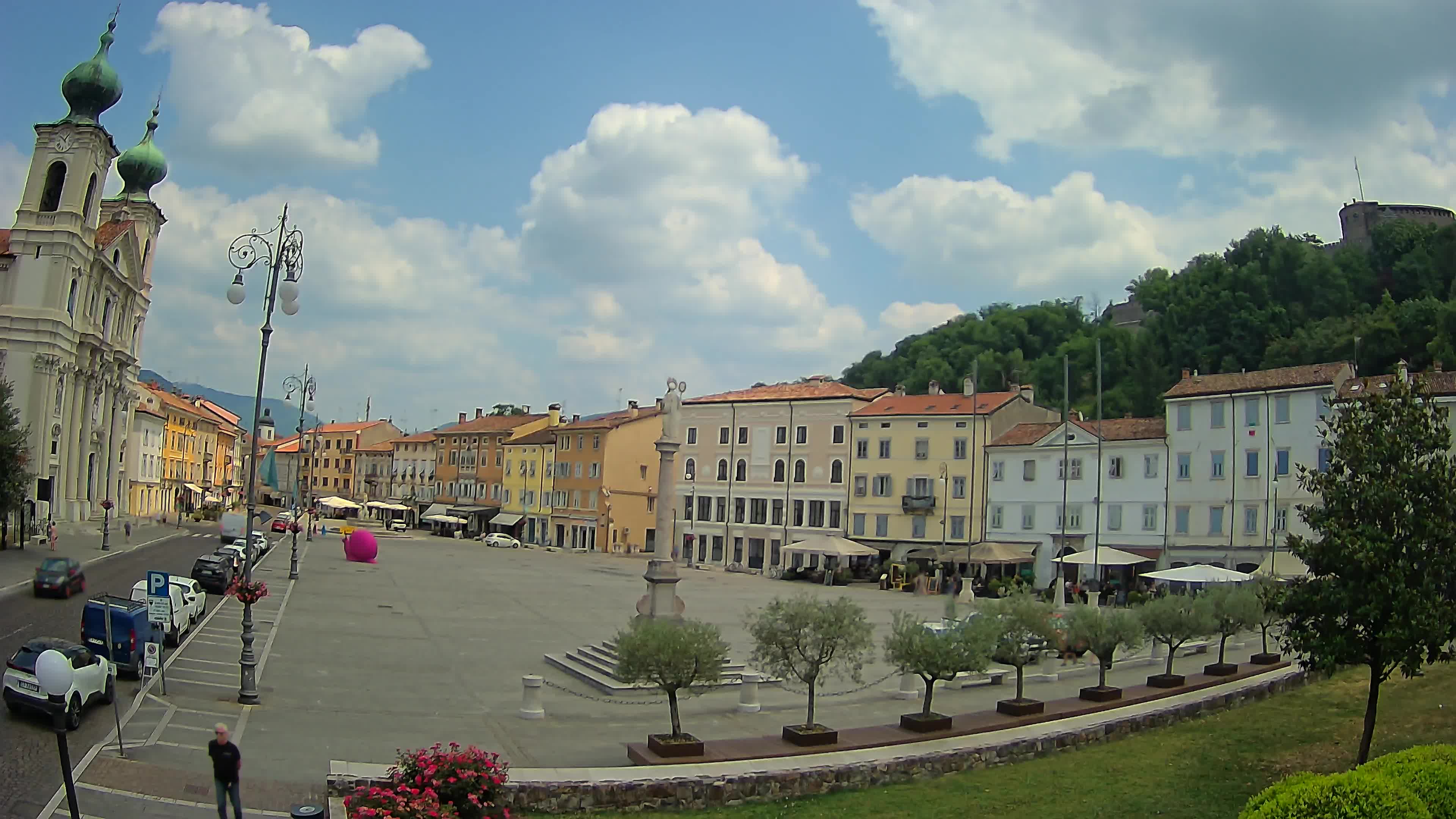 Webcam Gorizia Vittoria square – Church of st. Ignazio