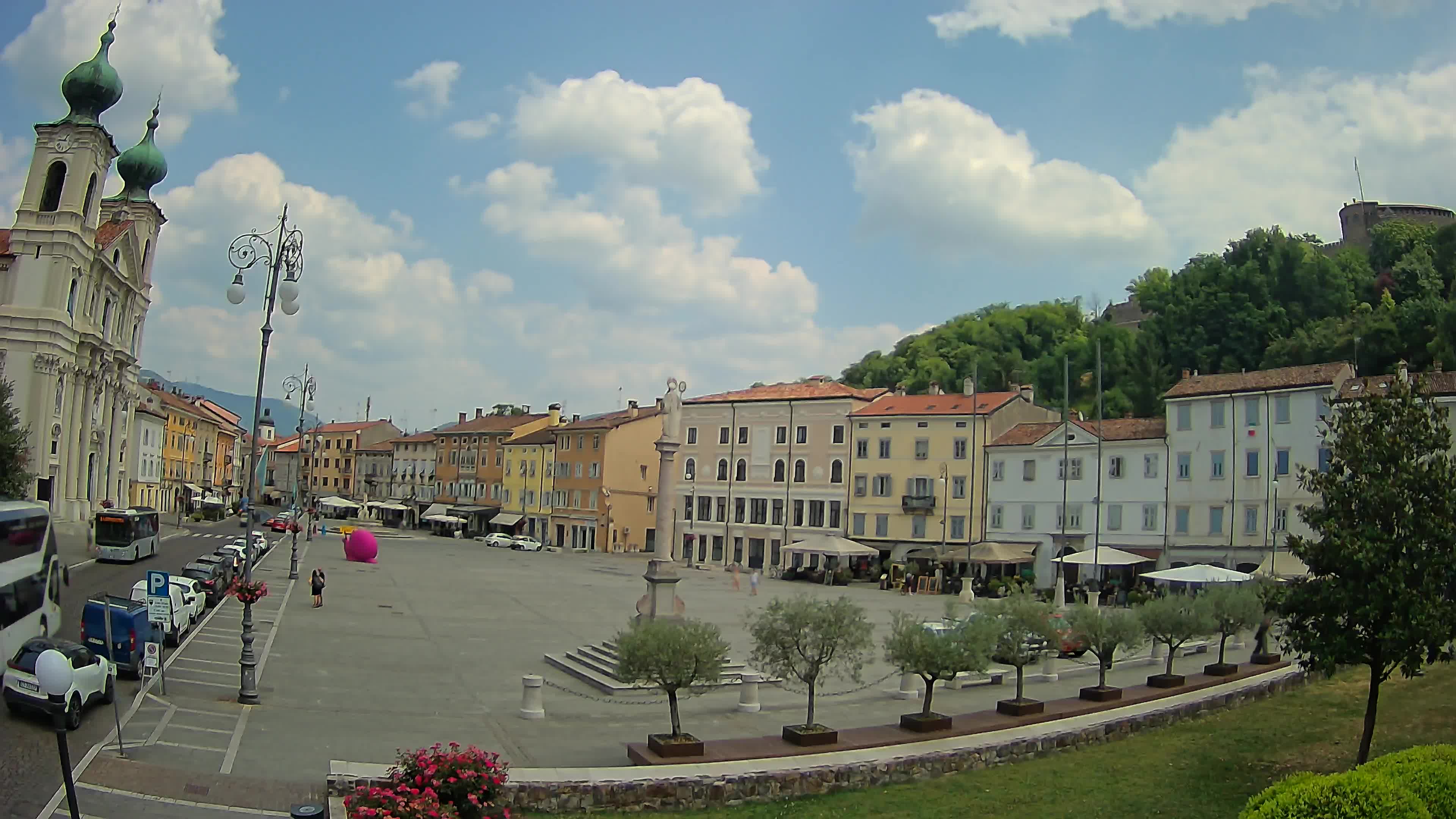 Webcam Gorizia Vittoria square – Church of st. Ignazio