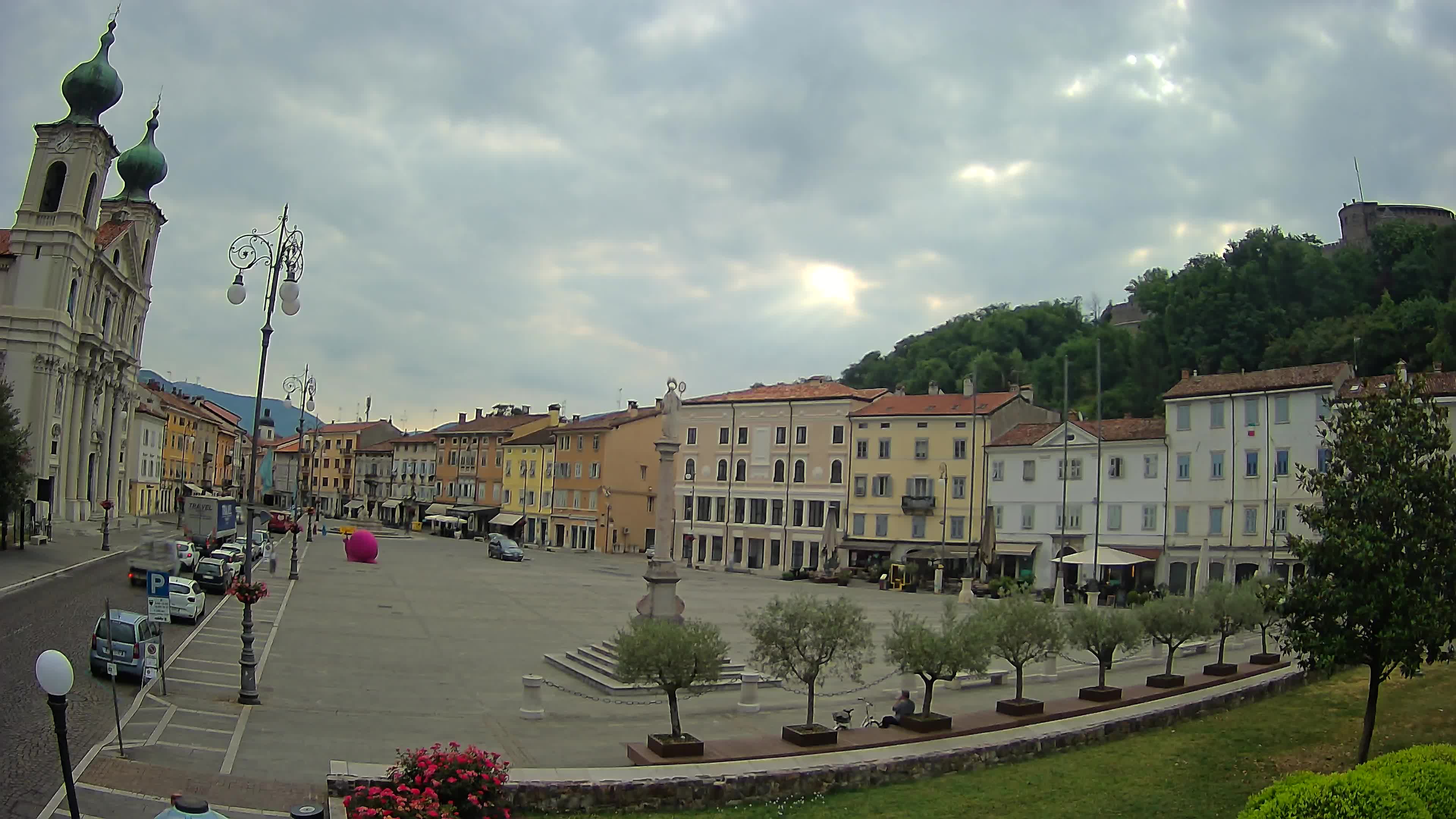 Webcam Gorizia Vittoria square – Church of st. Ignazio