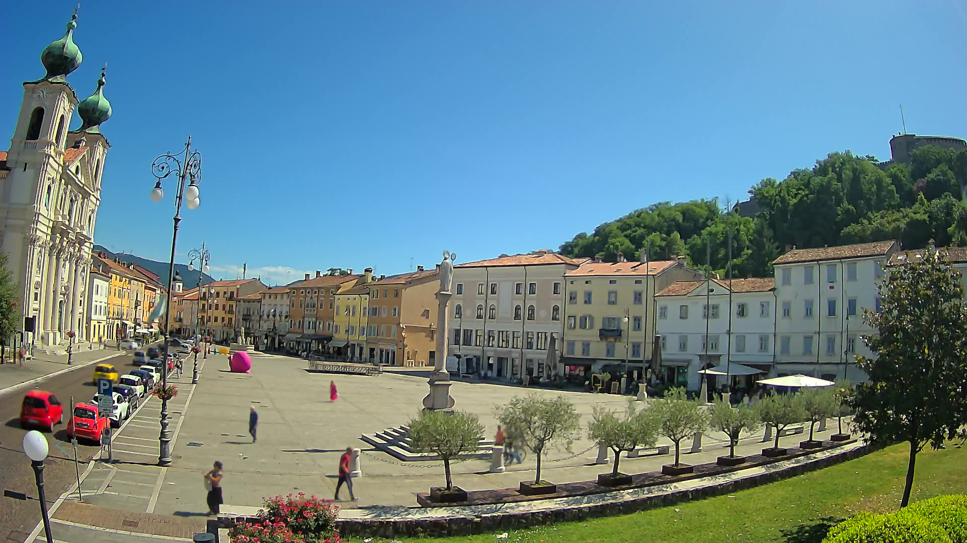 Webcam Gorizia Vittoria square – Church of st. Ignazio