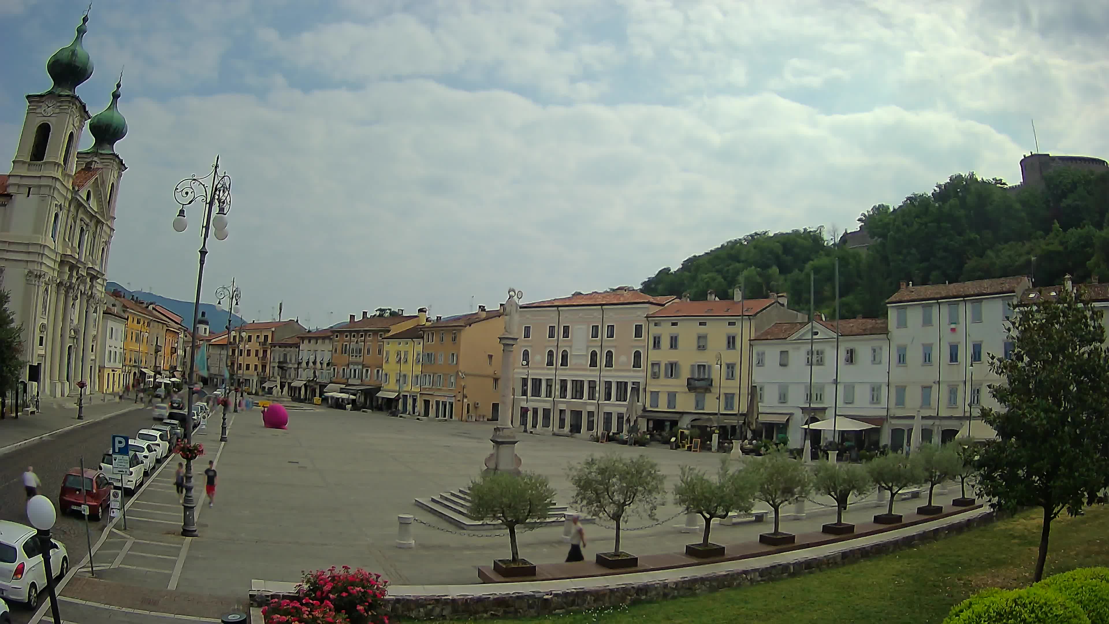 Webcam Gorizia Vittoria square – Church of st. Ignazio
