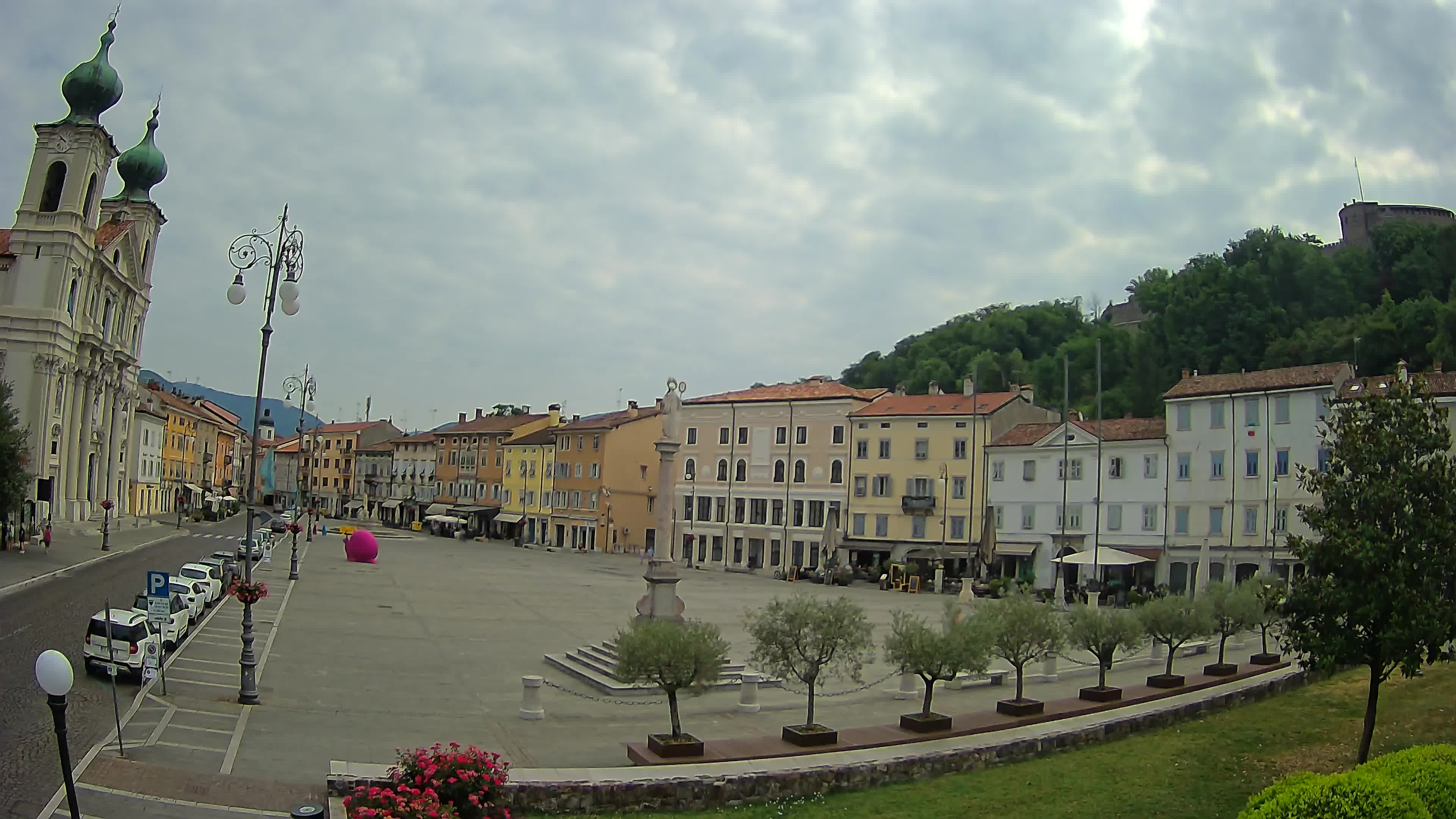 Webcam Gorizia Vittoria square – Church of st. Ignazio
