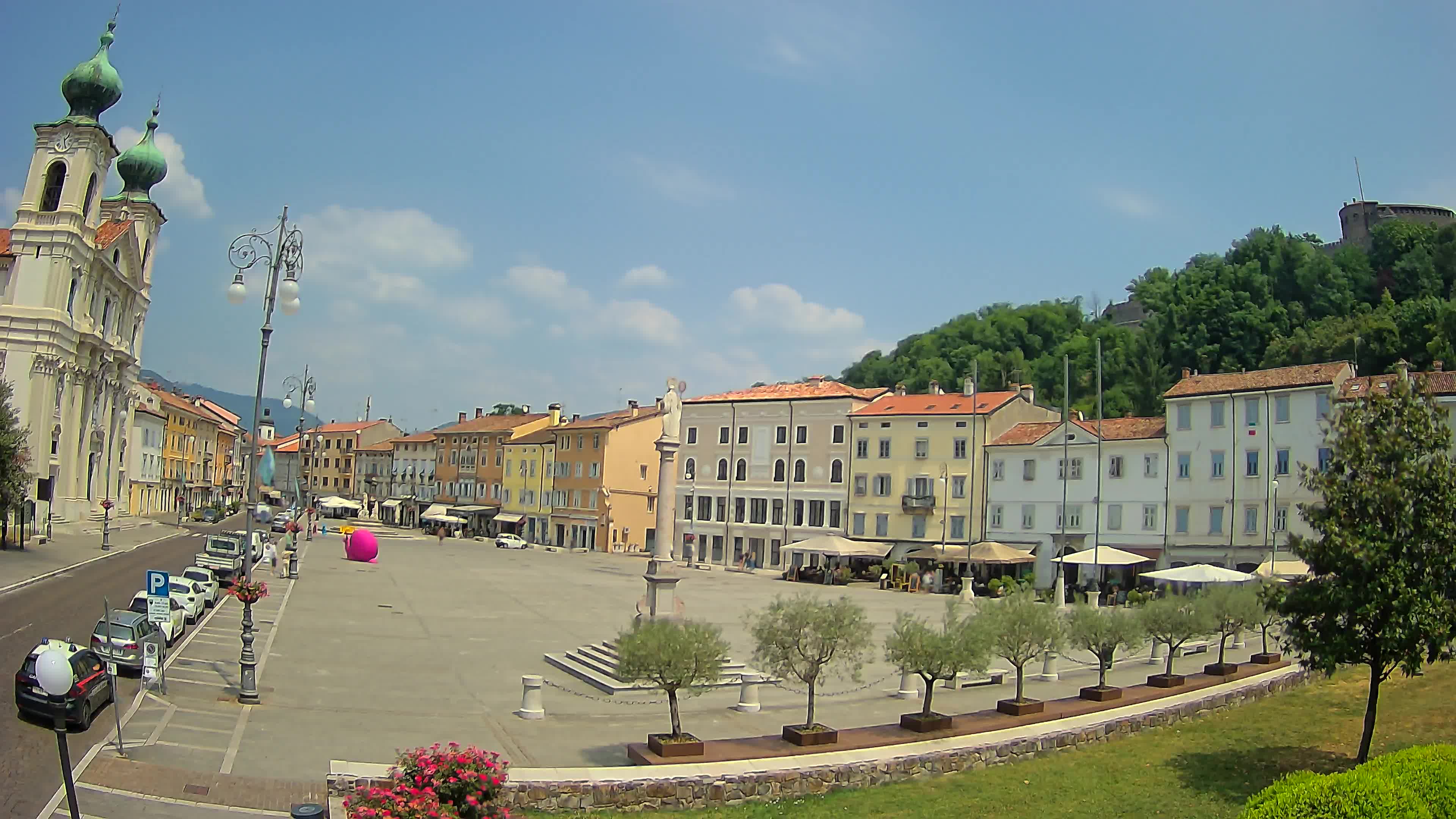 Webcam Gorizia Vittoria square – Church of st. Ignazio