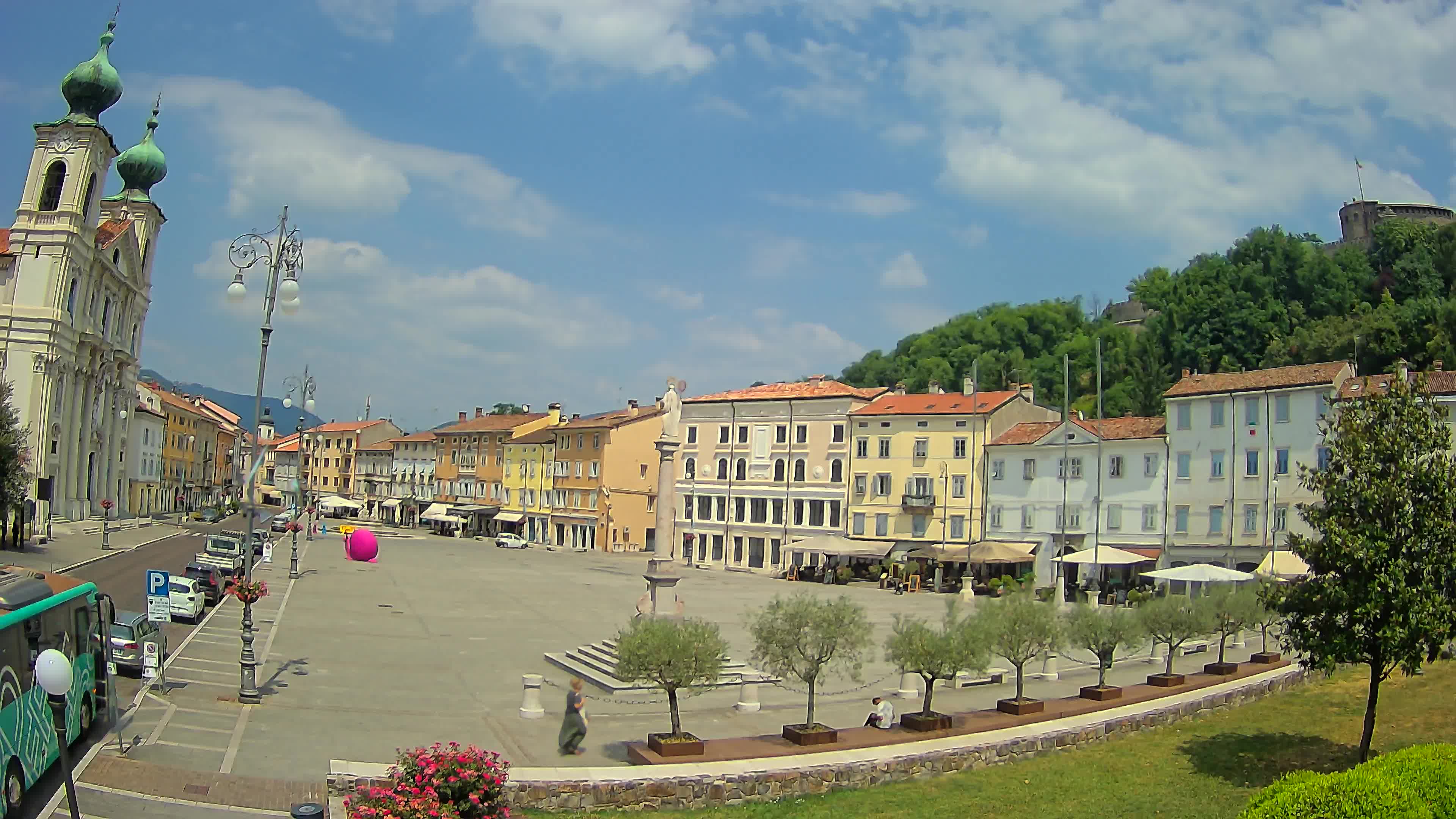 Webcam Gorizia Vittoria square – Church of st. Ignazio