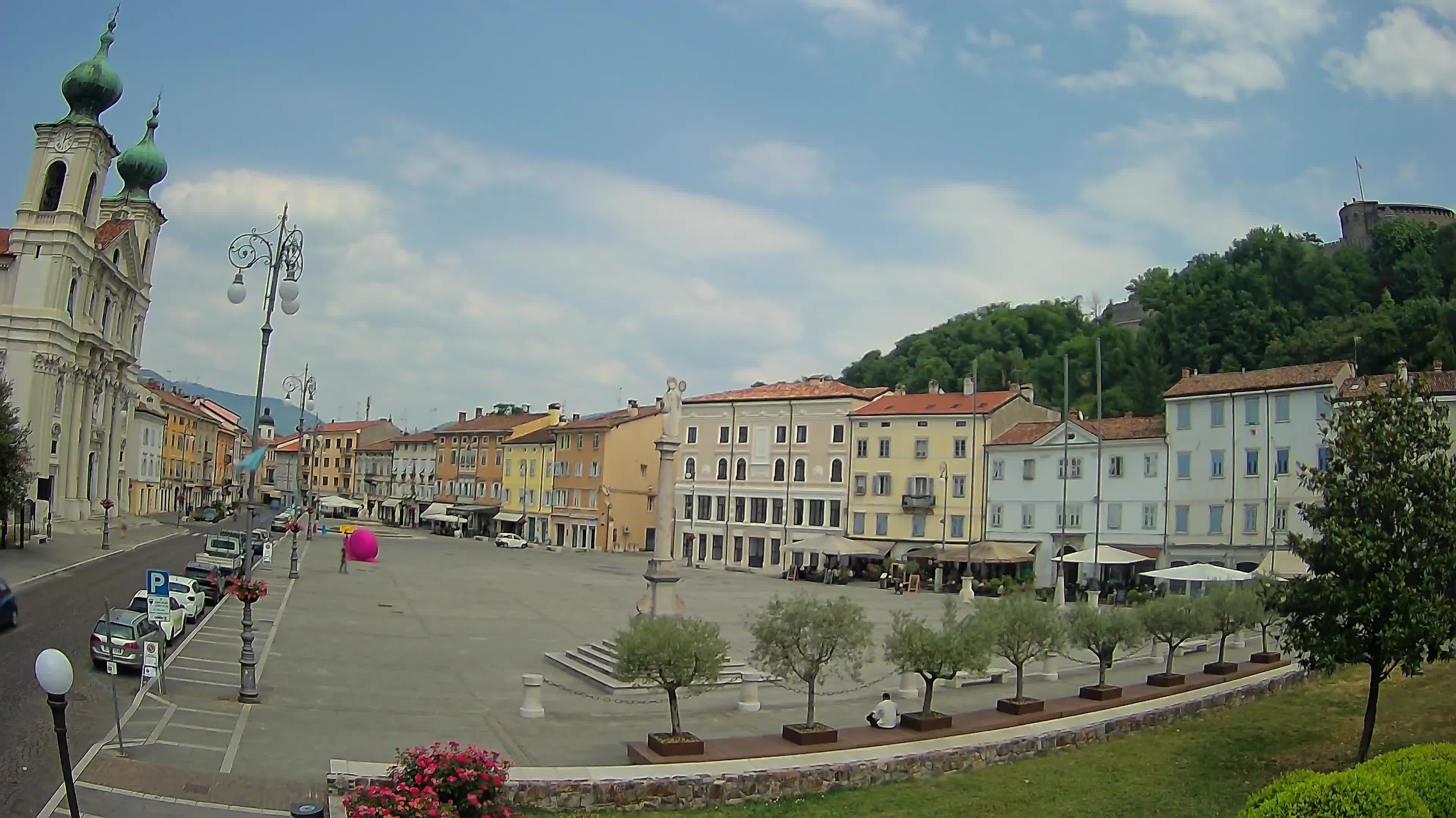 Webcam Gorizia Vittoria square – Church of st. Ignazio