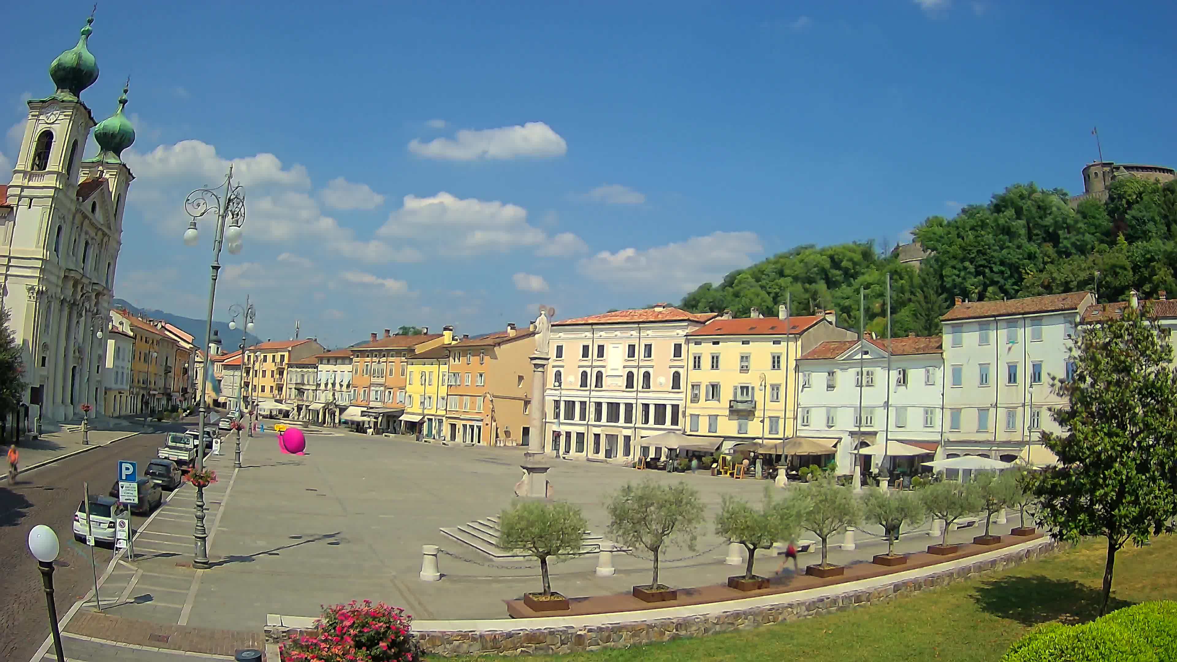 Webcam Gorizia Vittoria square – Church of st. Ignazio