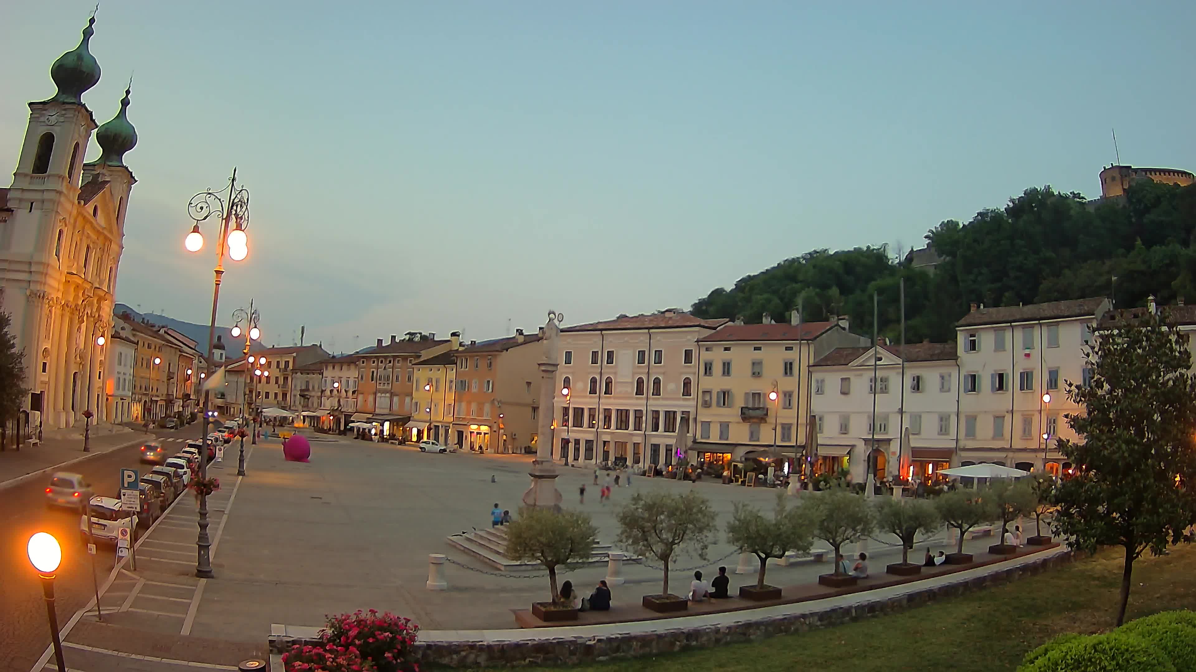 Webcam Gorizia Vittoria square – Church of st. Ignazio