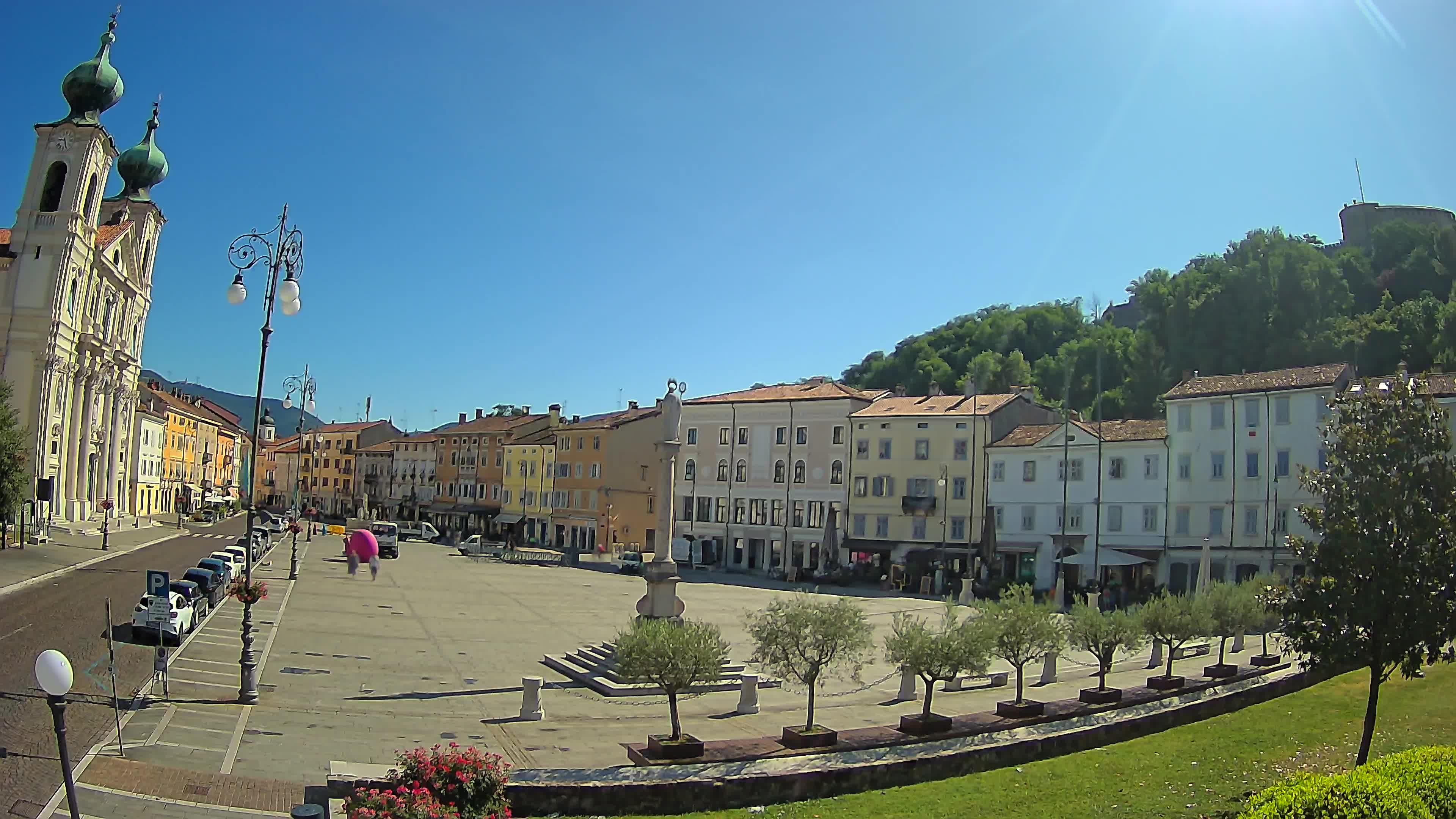 Webcam Gorizia Vittoria square – Church of st. Ignazio