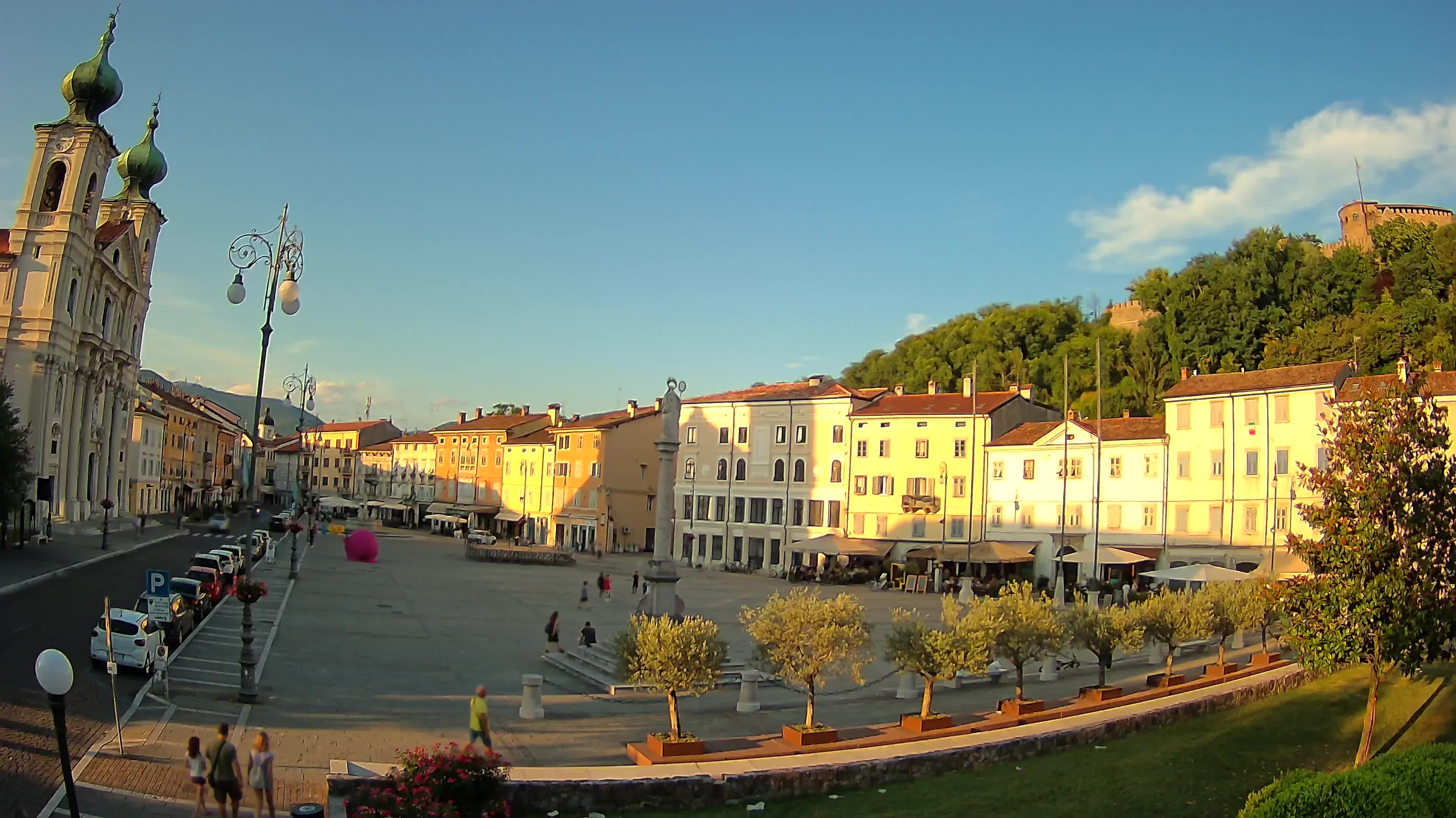 Webcam Gorizia Vittoria square – Church of st. Ignazio