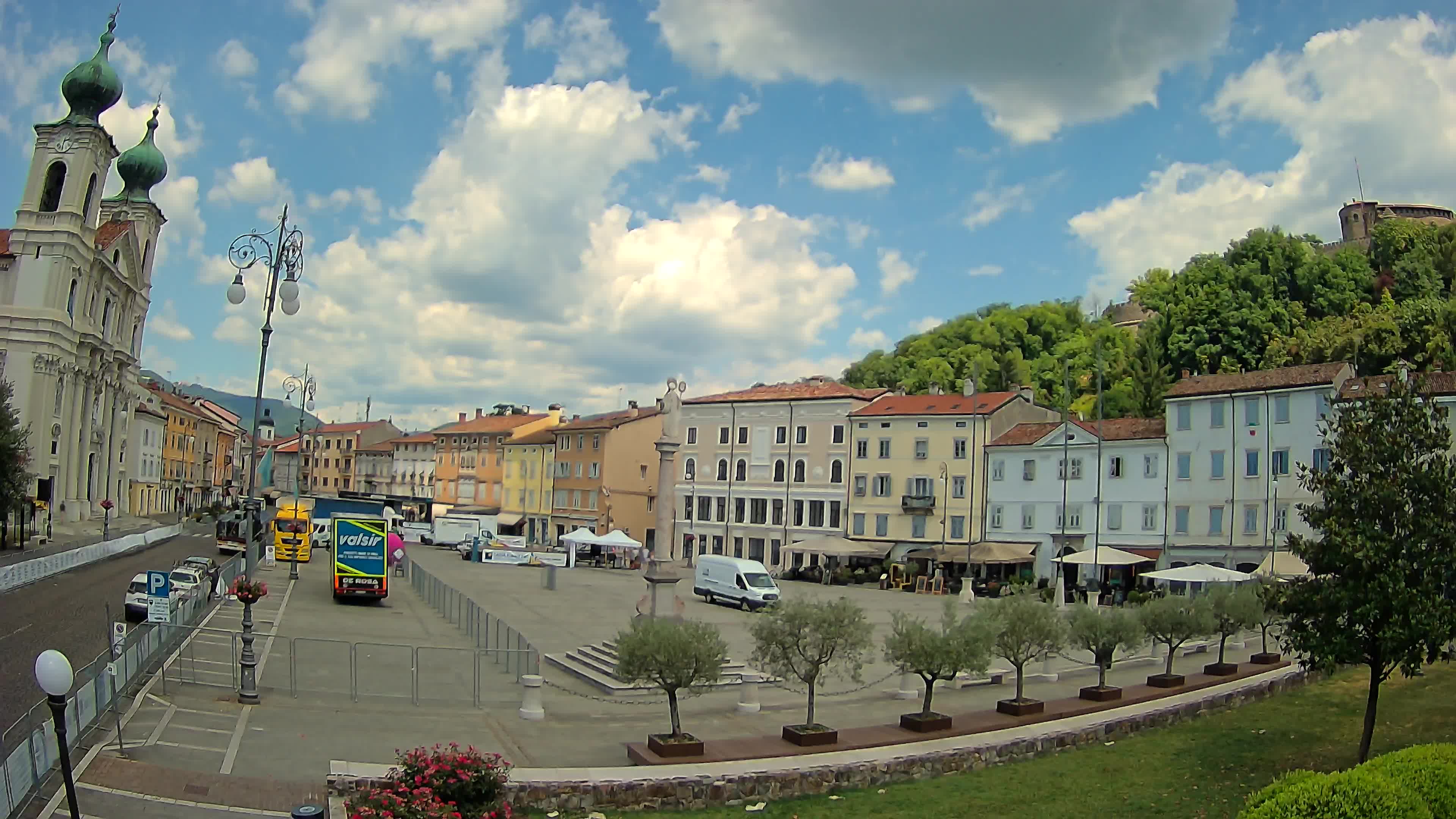 Webcam Gorizia Vittoria square – Church of st. Ignazio
