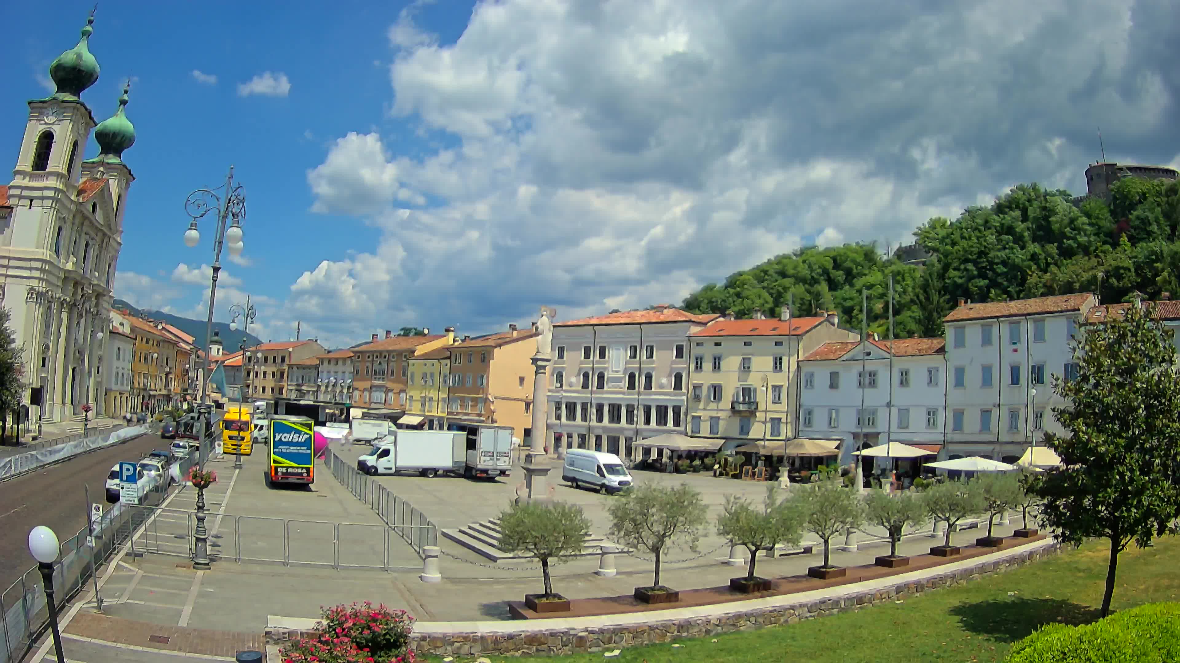 Webcam Gorizia Vittoria square – Church of st. Ignazio