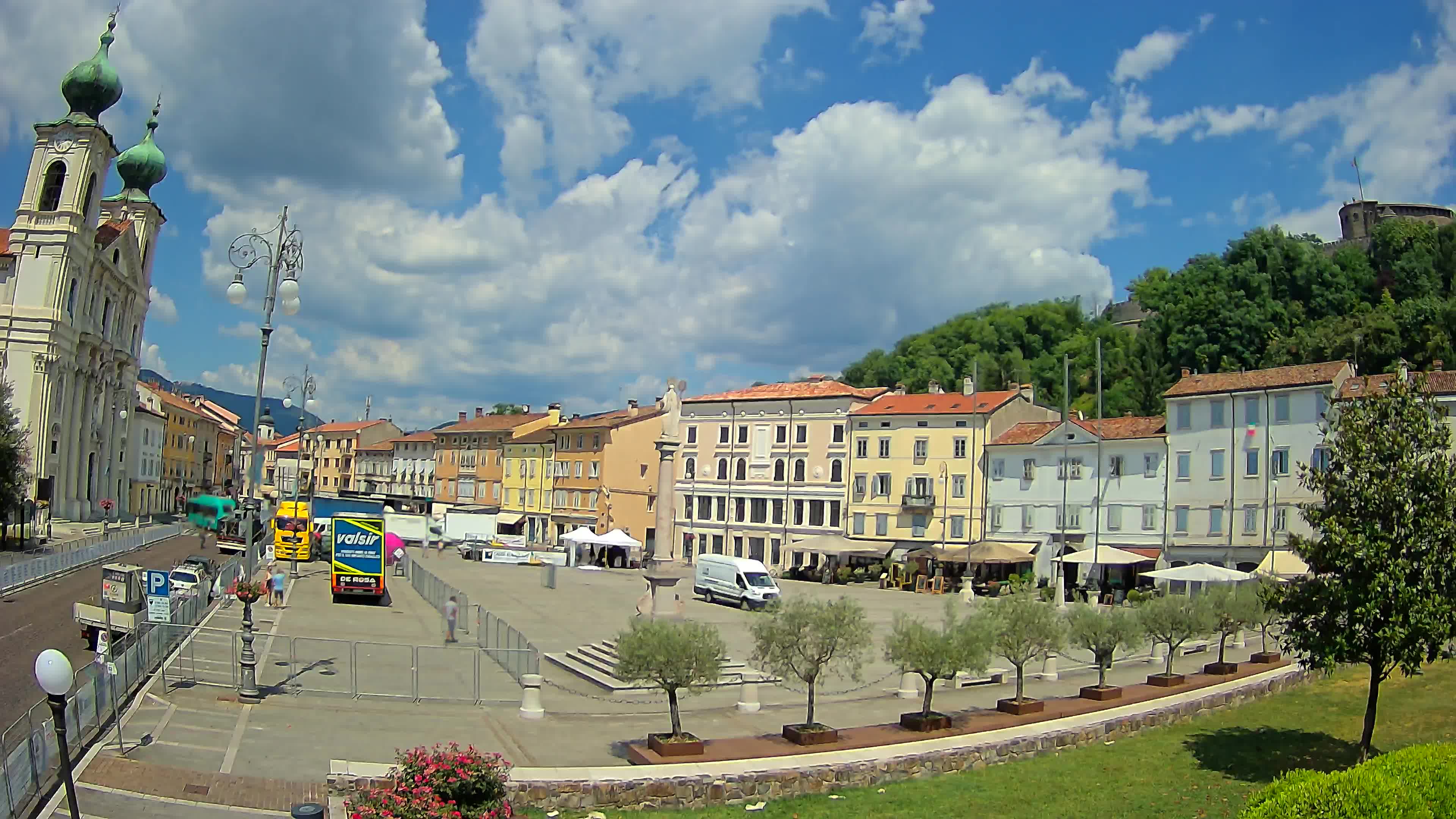 Webcam Gorizia Vittoria square – Church of st. Ignazio