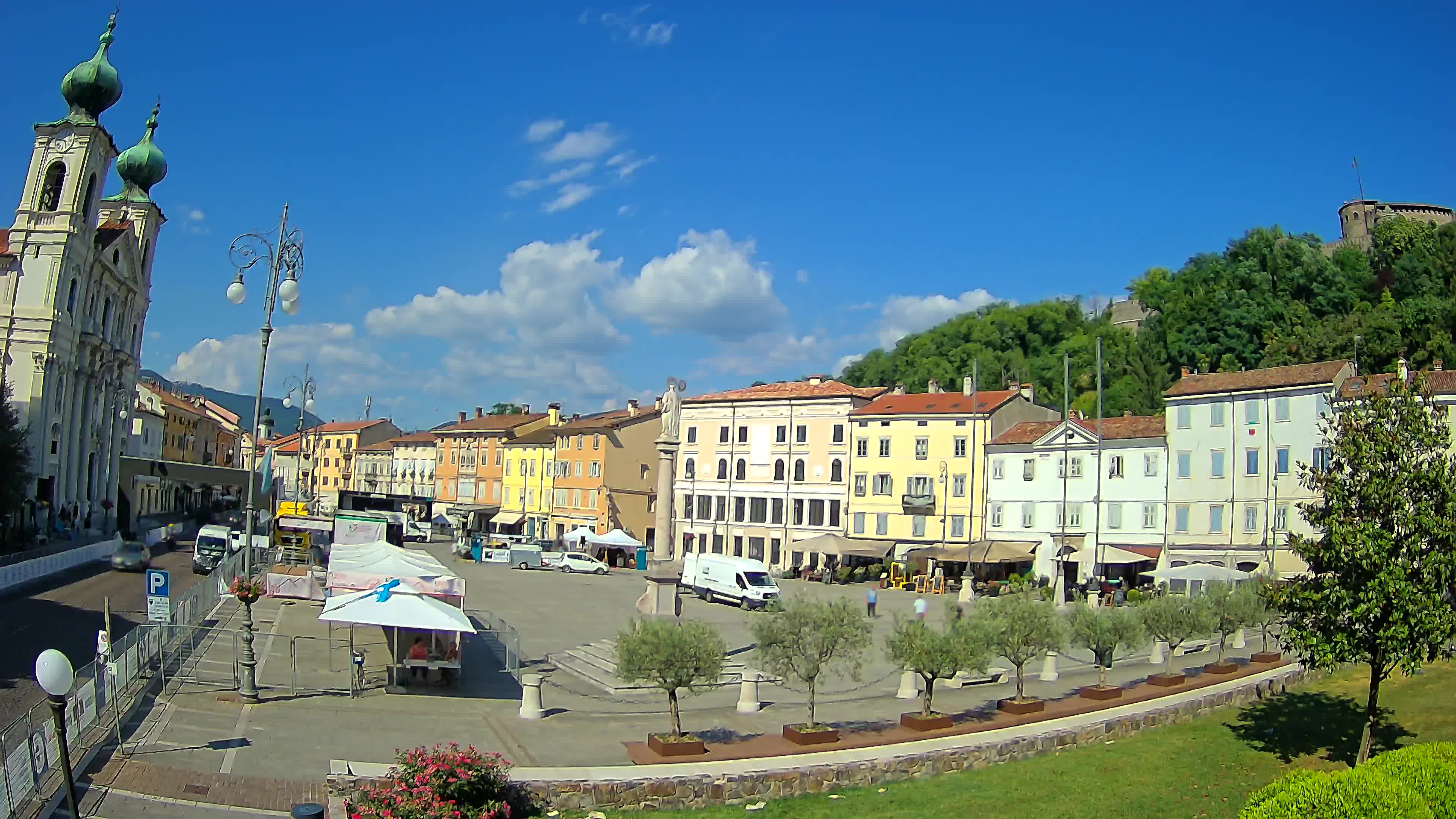 Webcam Gorizia Vittoria square – Church of st. Ignazio
