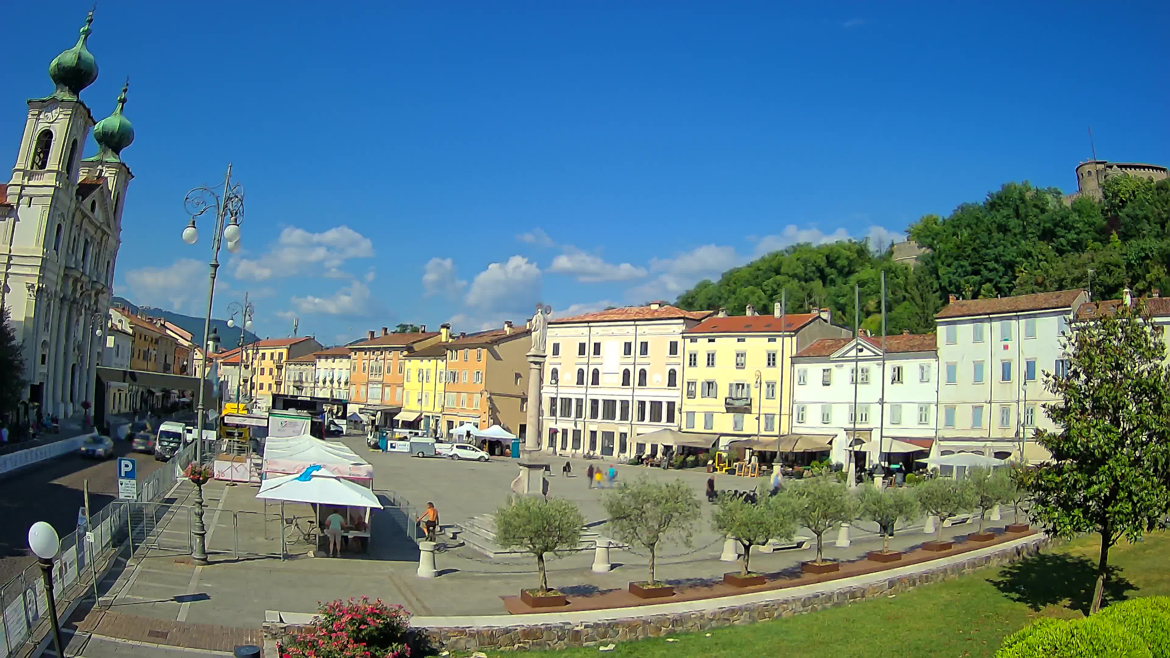 Webcam Gorizia Vittoria square – Church of st. Ignazio