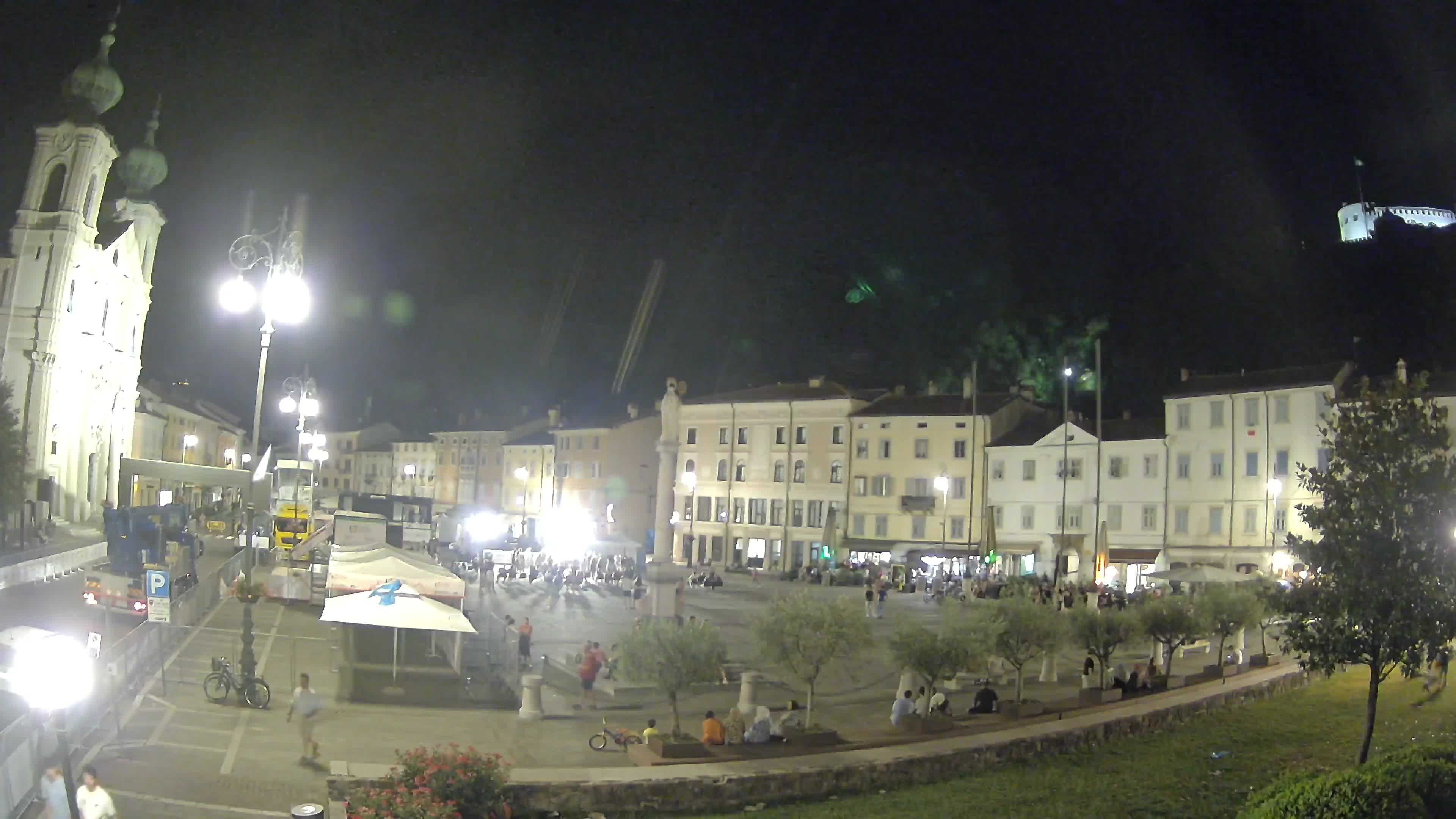 Webcam Gorizia Vittoria square – Church of st. Ignazio
