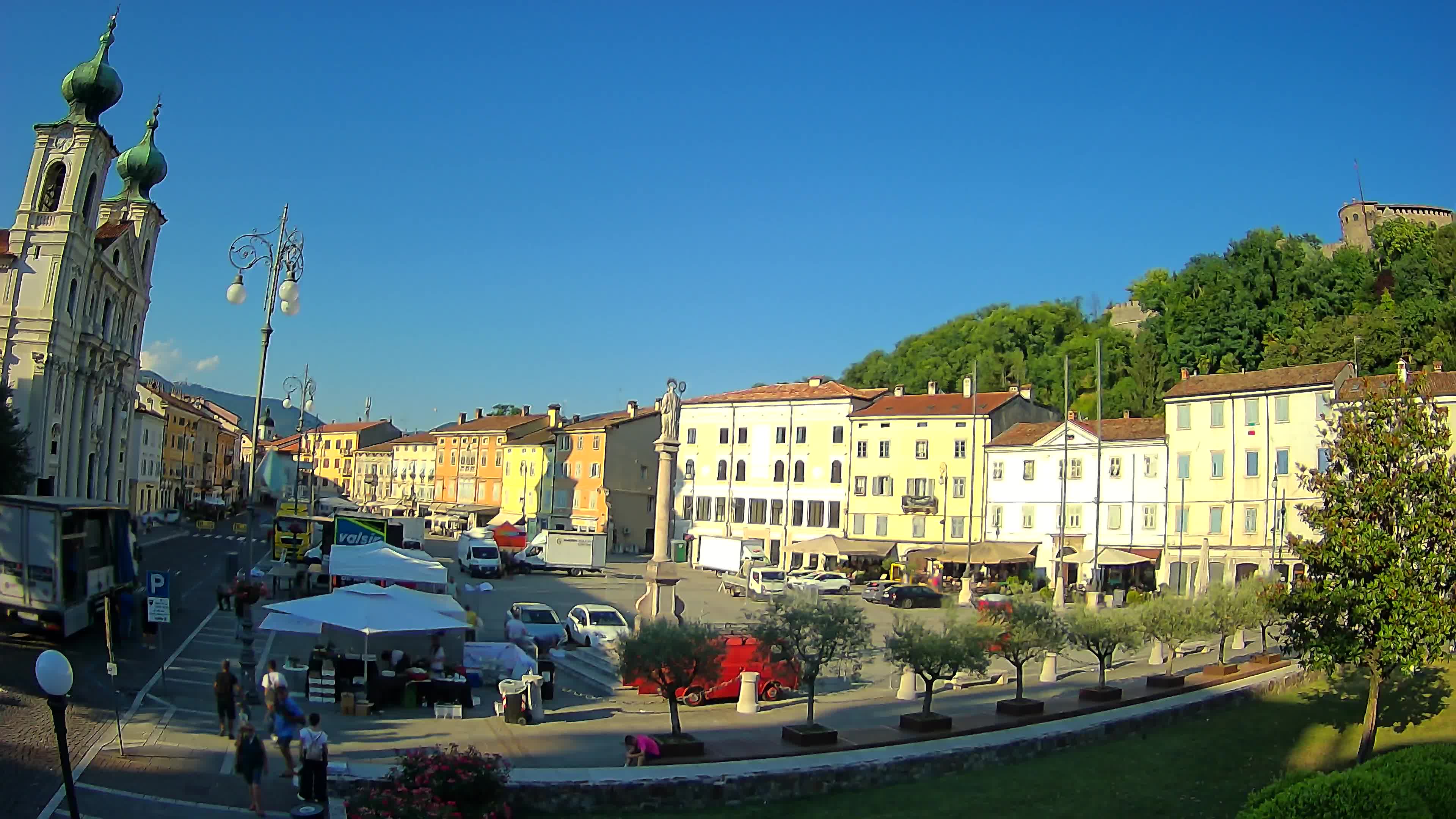 Webcam Gorizia Vittoria square – Church of st. Ignazio
