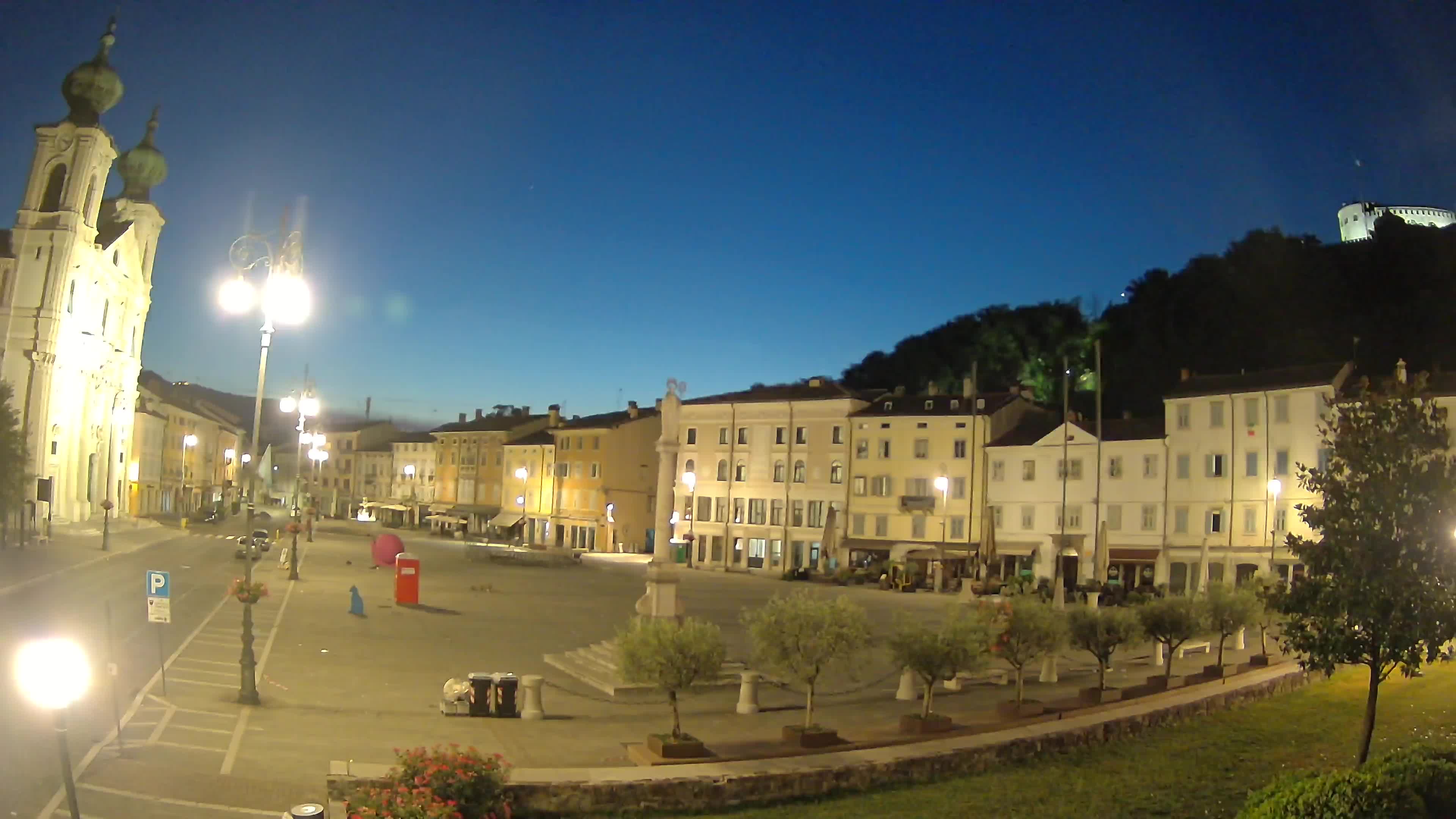 Webcam Gorizia Vittoria square – Church of st. Ignazio