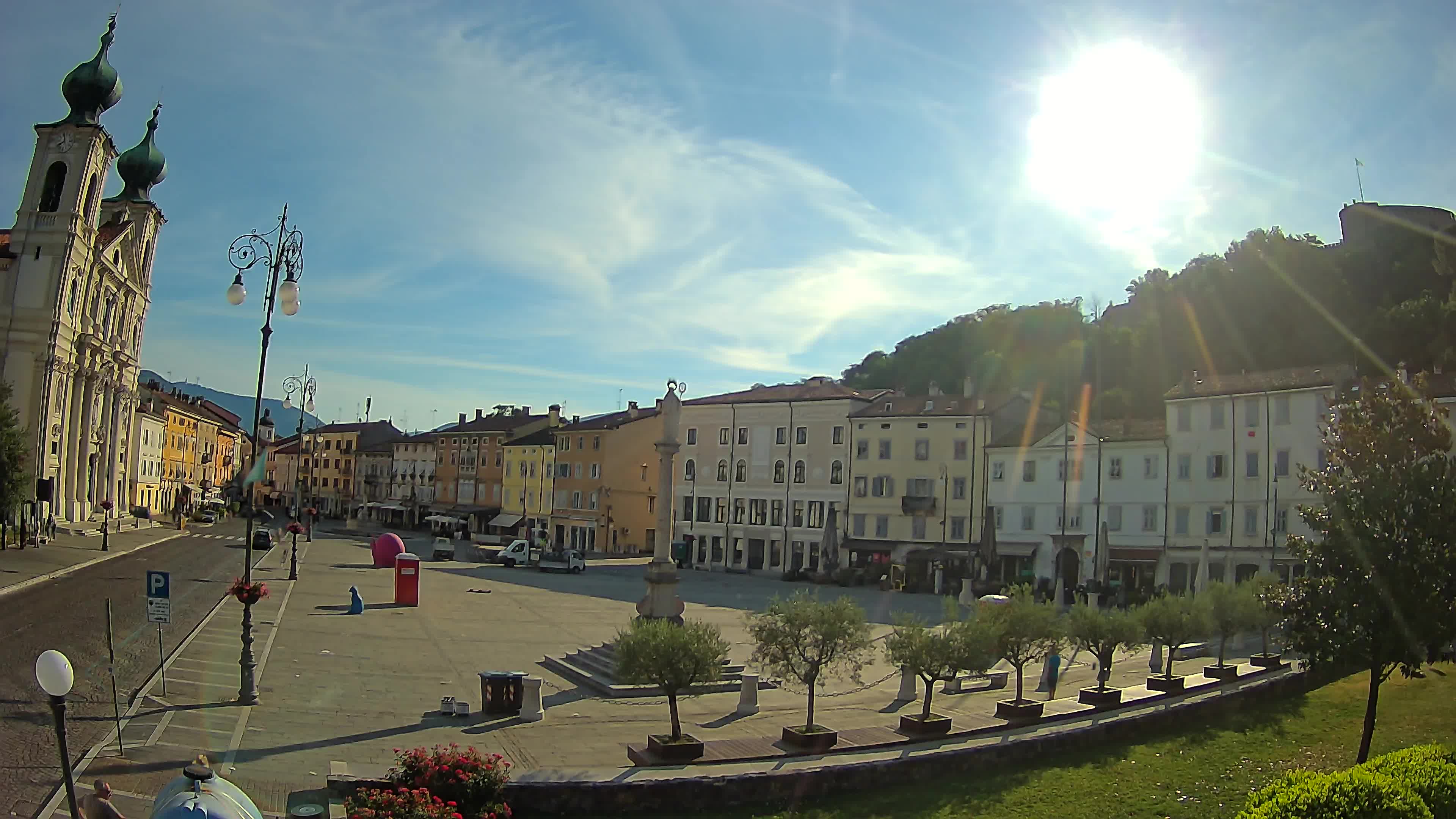 Webcam Gorizia Vittoria square – Church of st. Ignazio