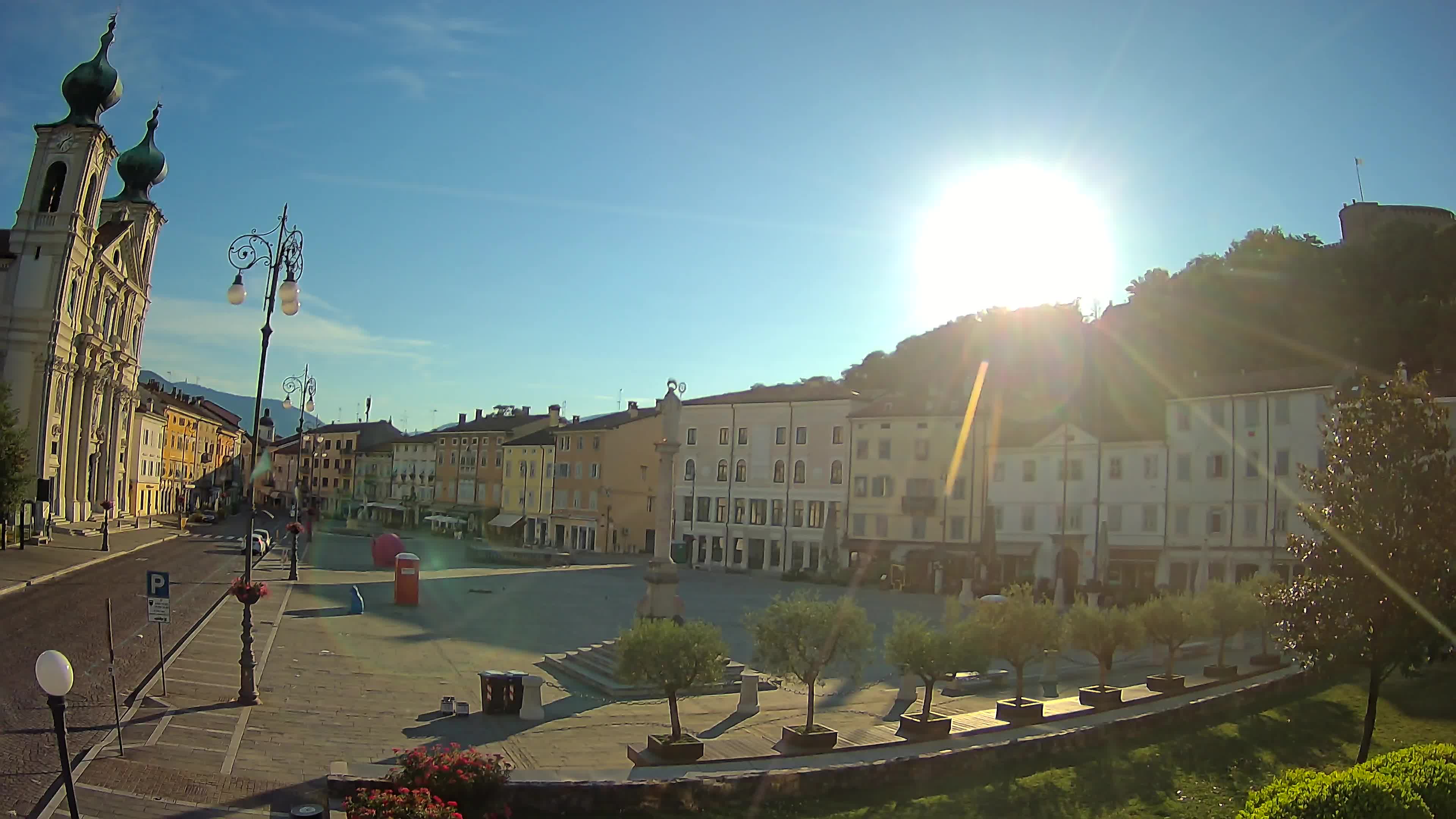 Webcam Gorizia Vittoria square – Church of st. Ignazio