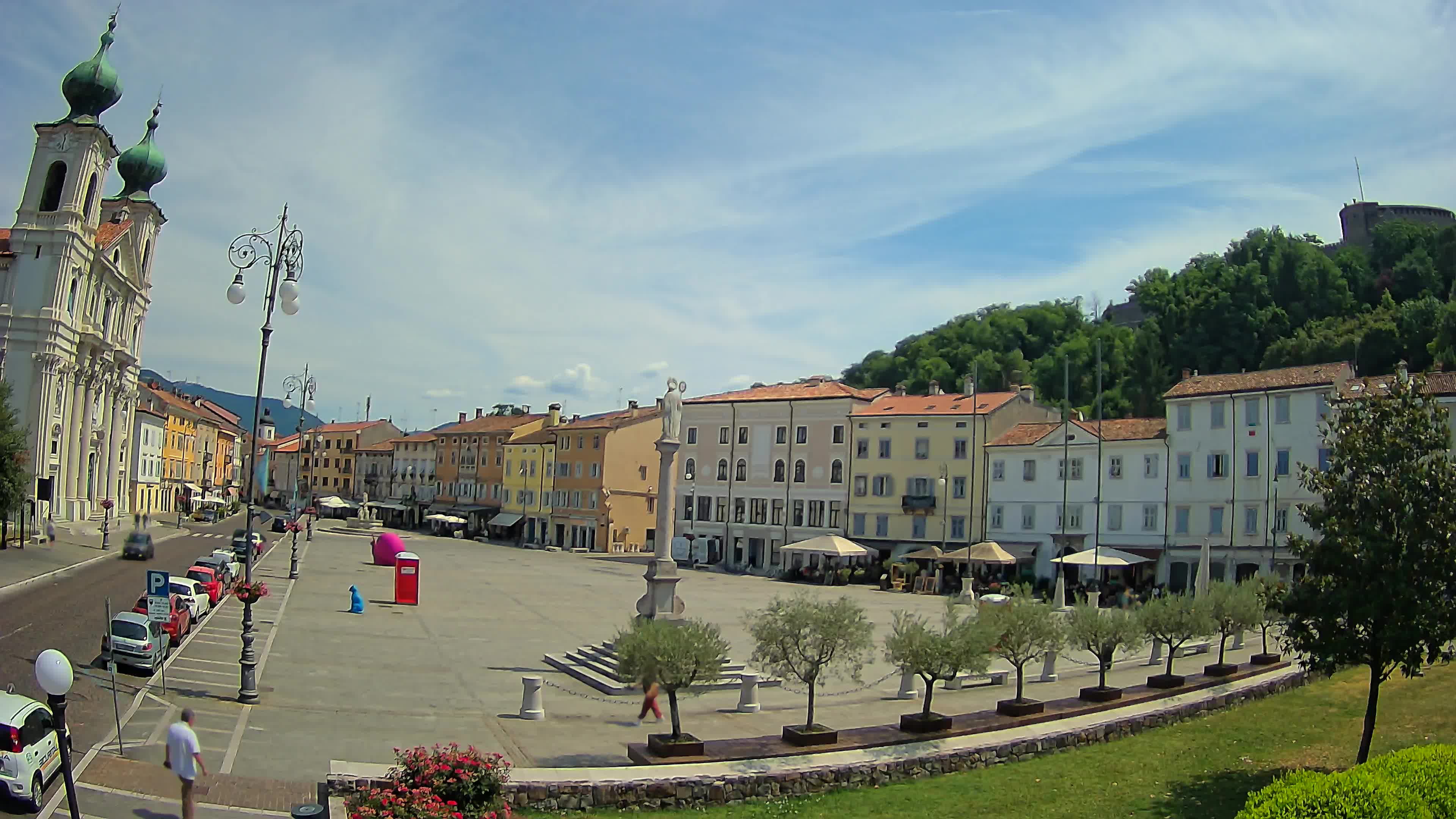 Webcam Gorizia Vittoria square – Church of st. Ignazio