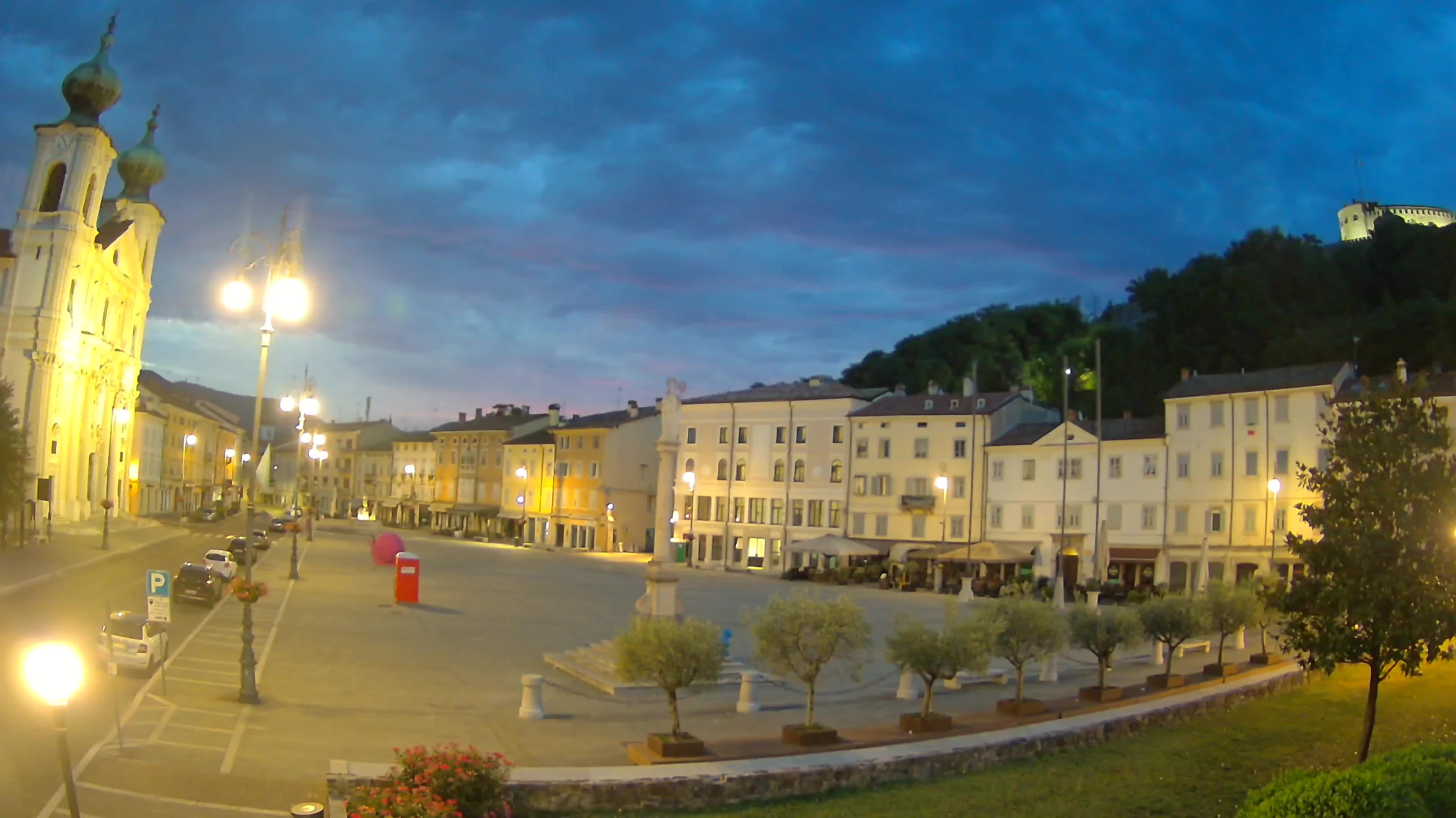 Gorizia – Place Vittoria – église st. Ignazio
