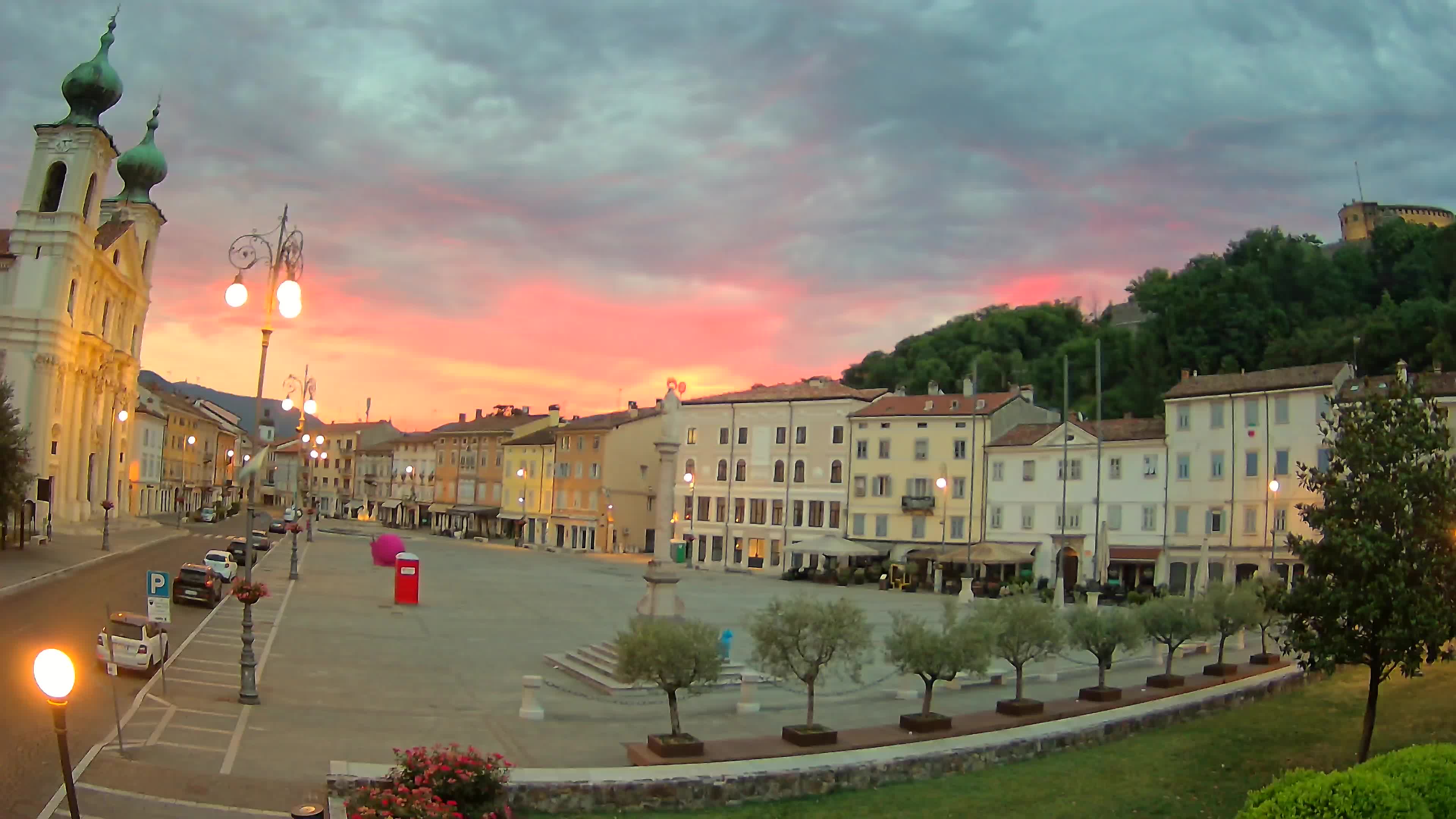 Gorizia – Place Vittoria – église st. Ignazio