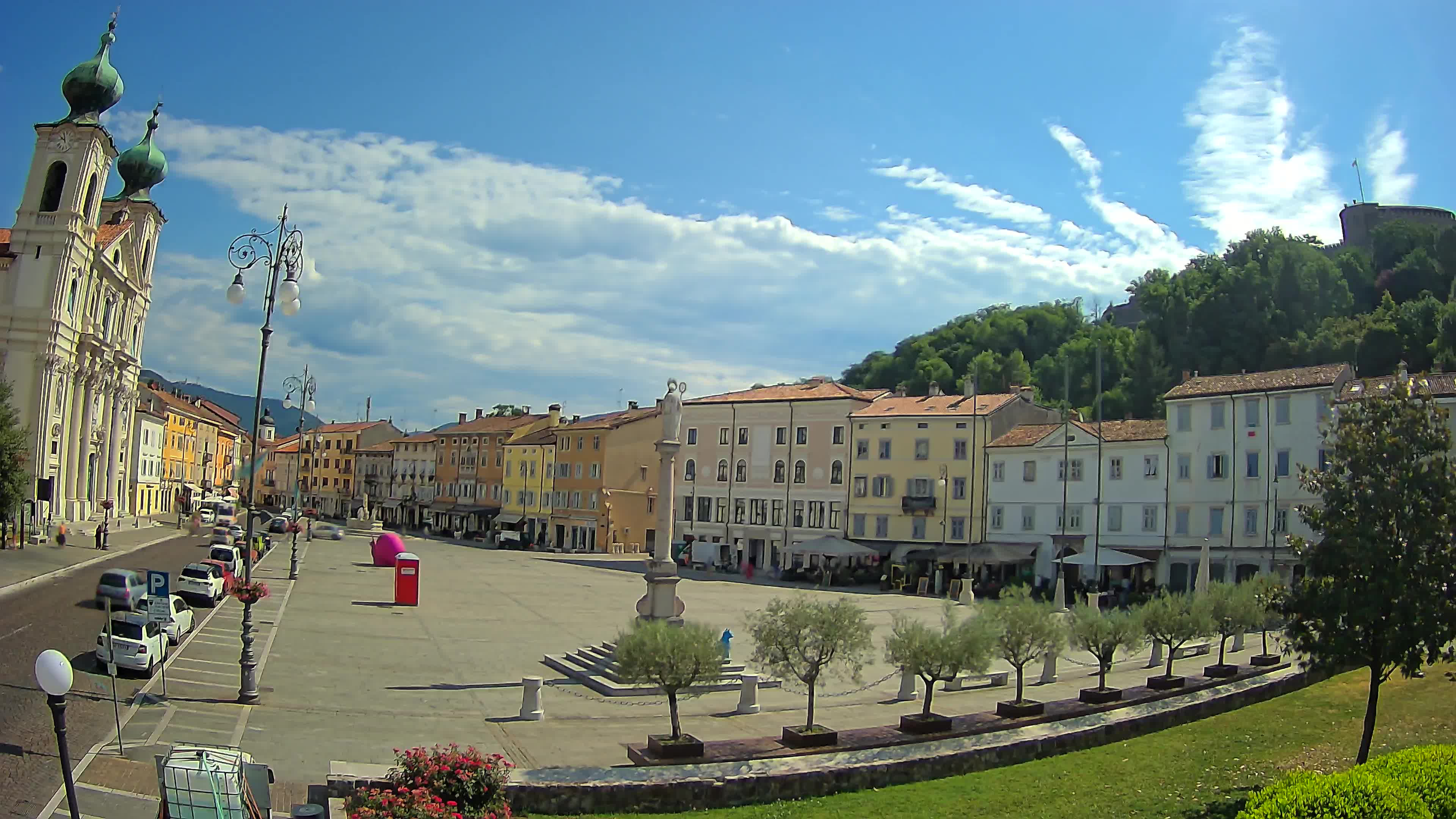 Webcam Gorizia Vittoria square – Church of st. Ignazio