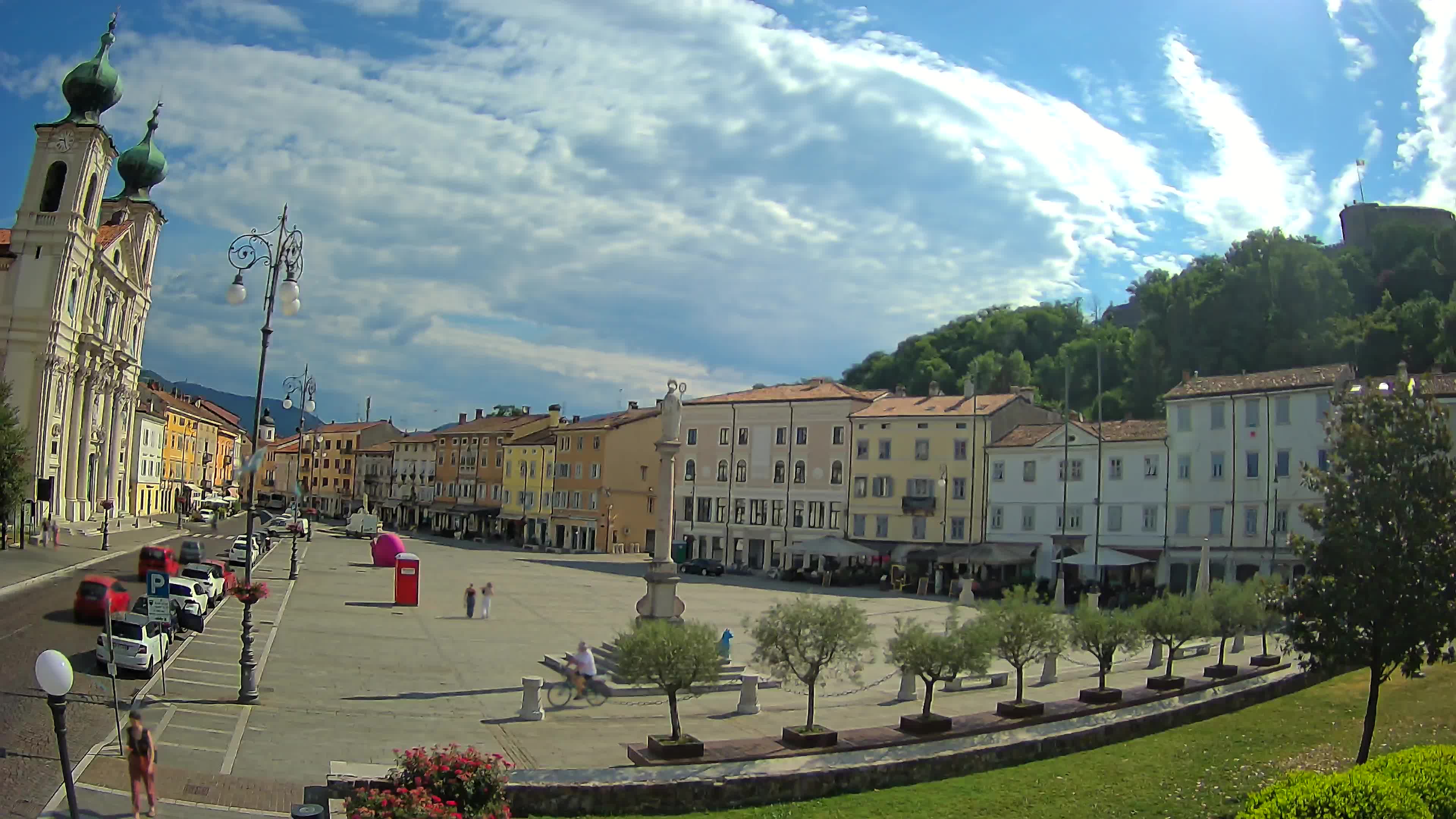 Webcam Gorizia Vittoria square – Church of st. Ignazio