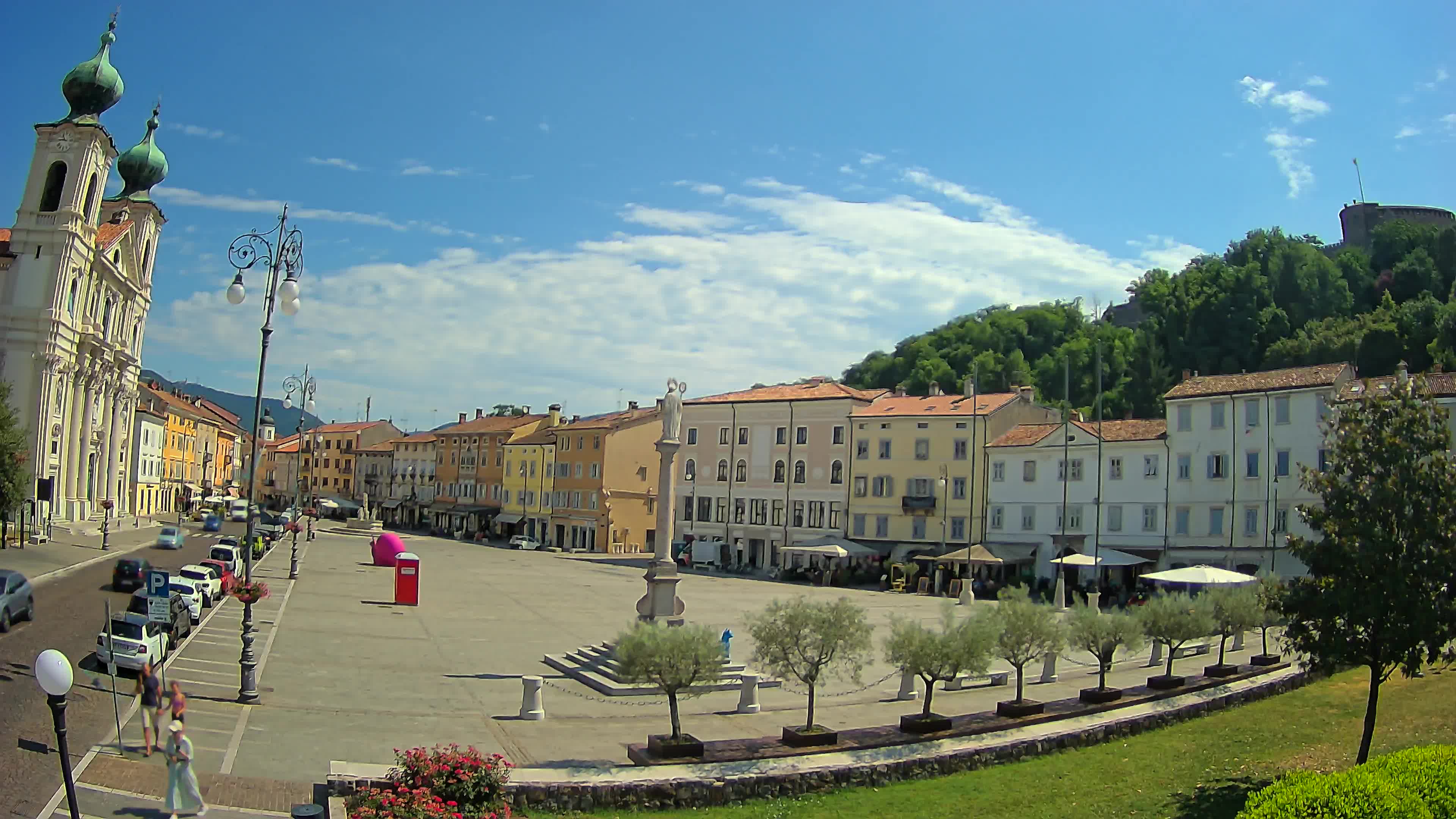 Webcam Gorizia Vittoria square – Church of st. Ignazio
