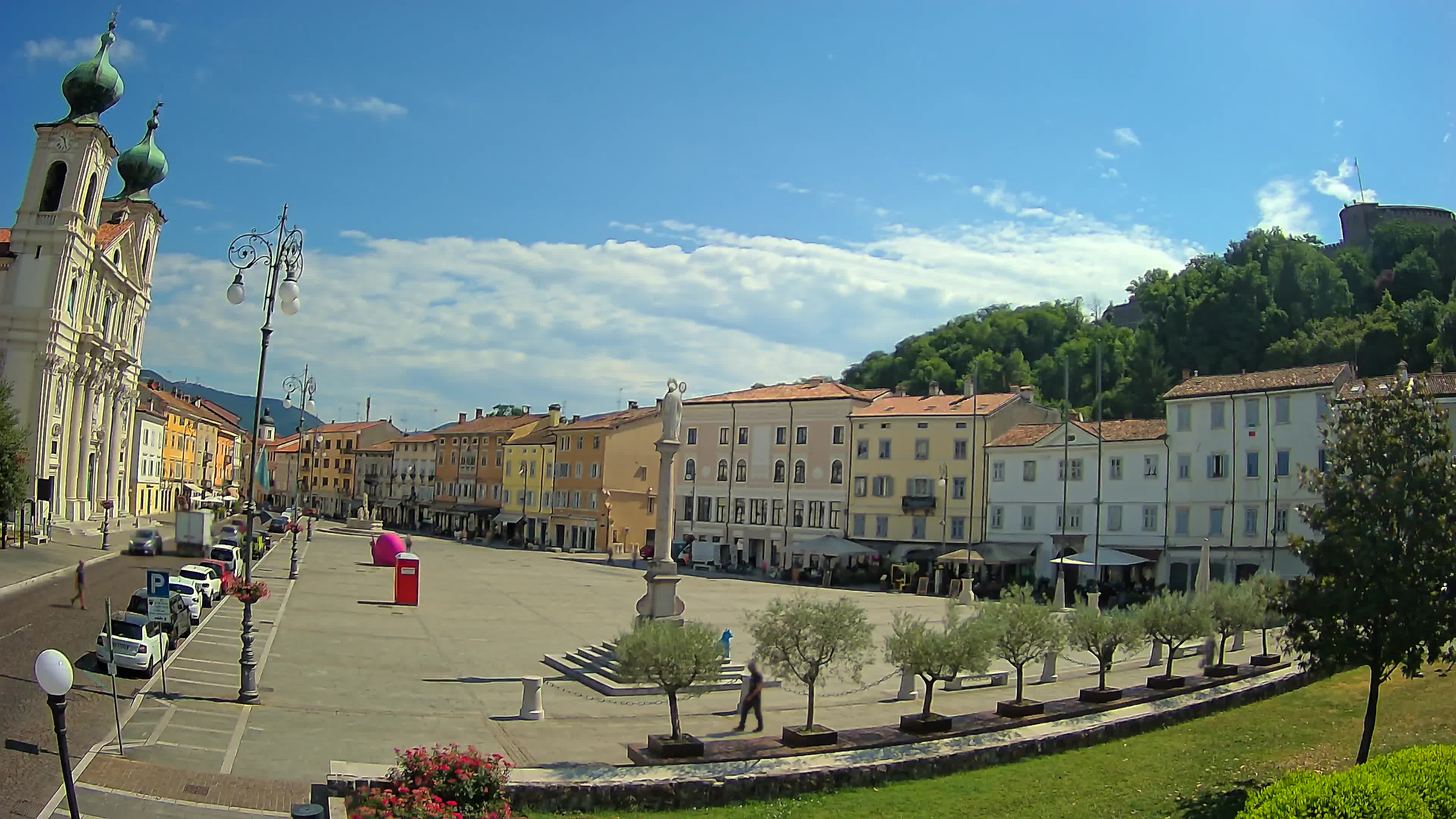 Webcam Gorizia Vittoria square – Church of st. Ignazio