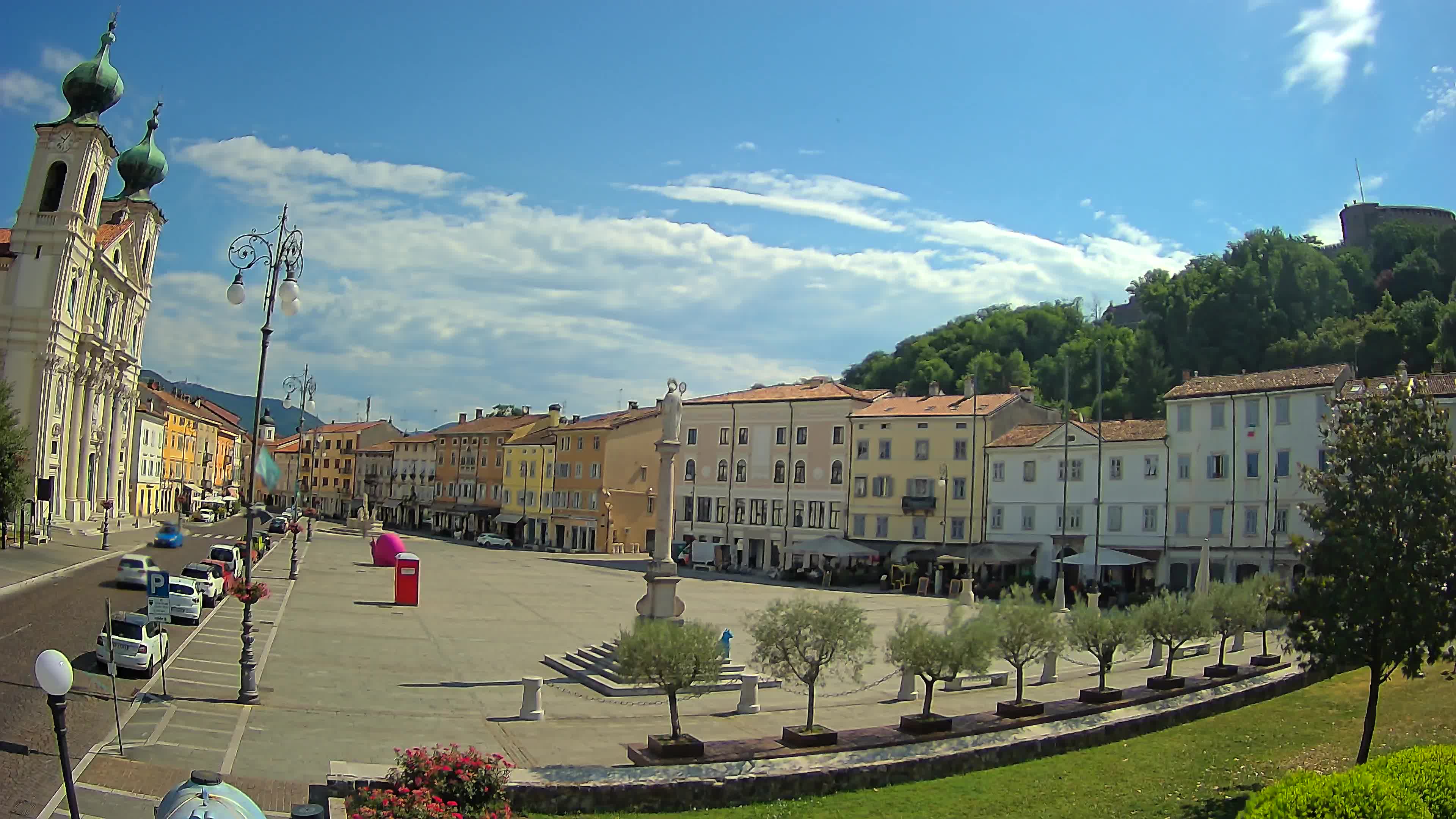 Webcam Gorizia Vittoria square – Church of st. Ignazio