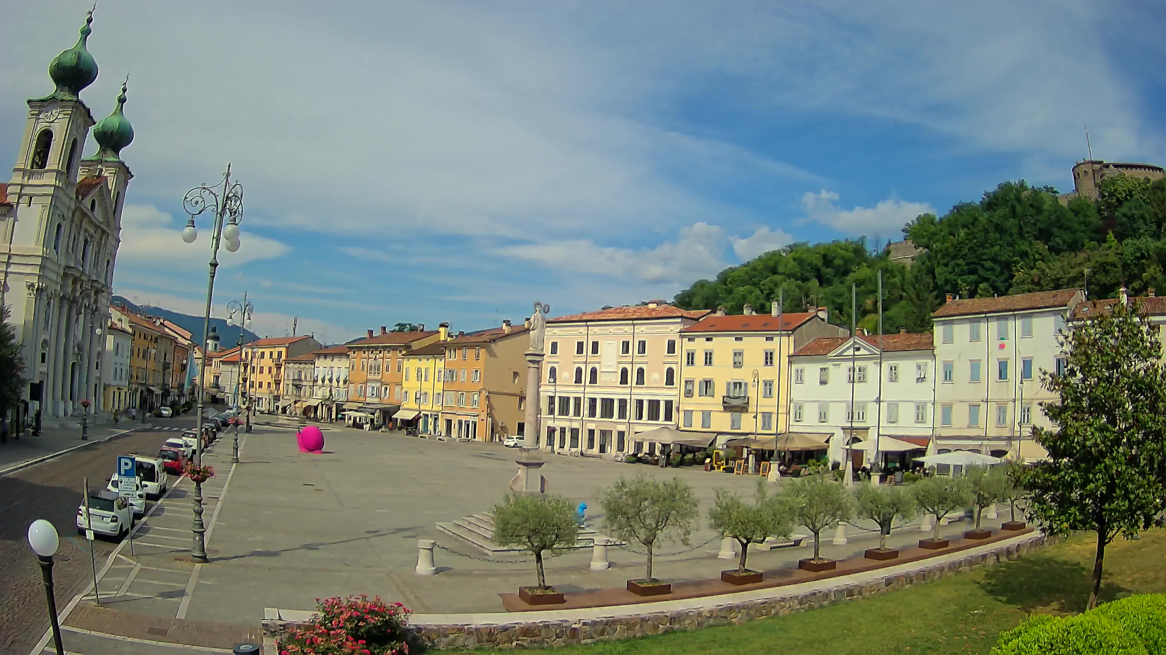 Gorizia – Place Vittoria – église st. Ignazio