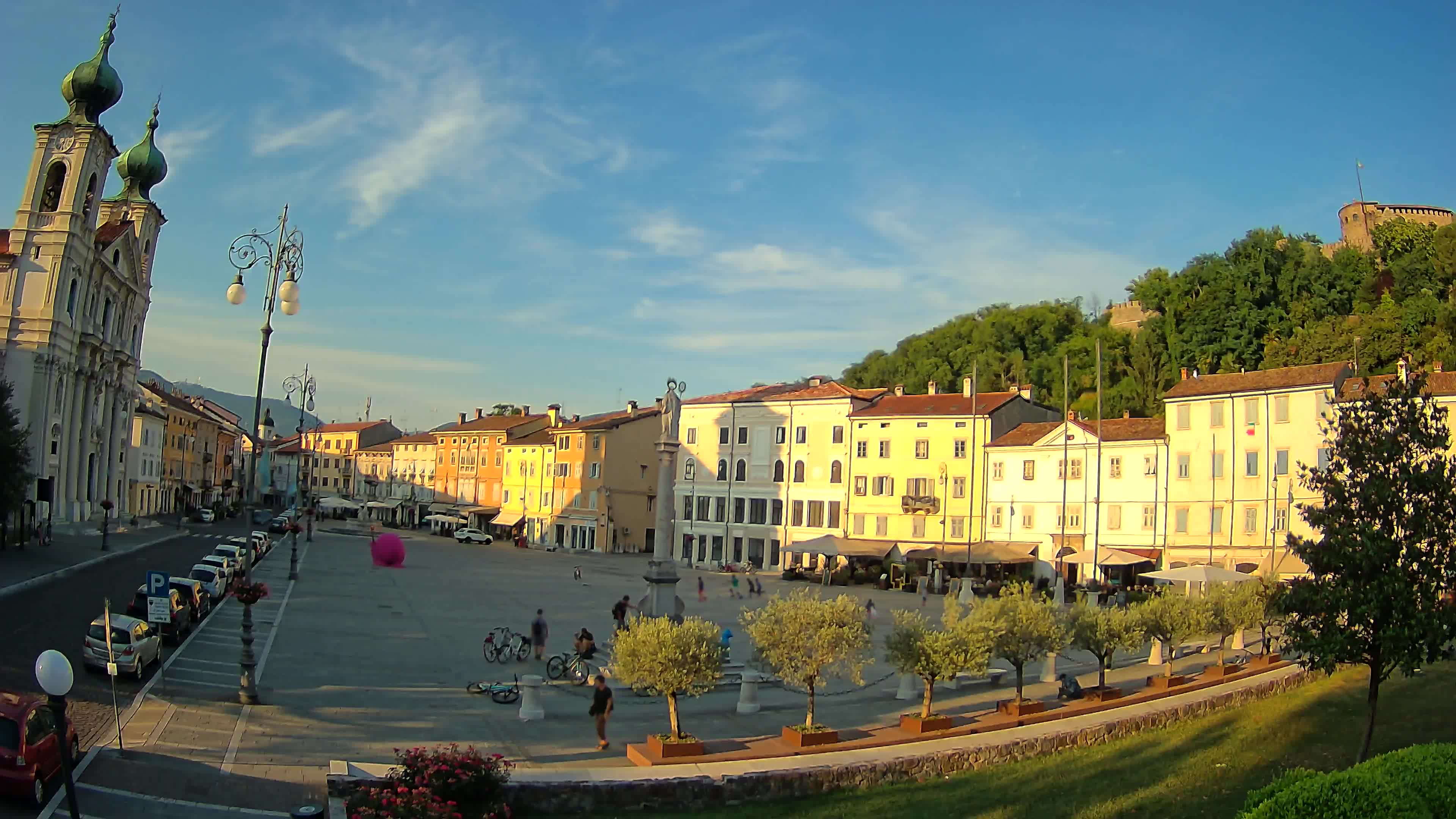Webcam Gorizia Vittoria square – Church of st. Ignazio