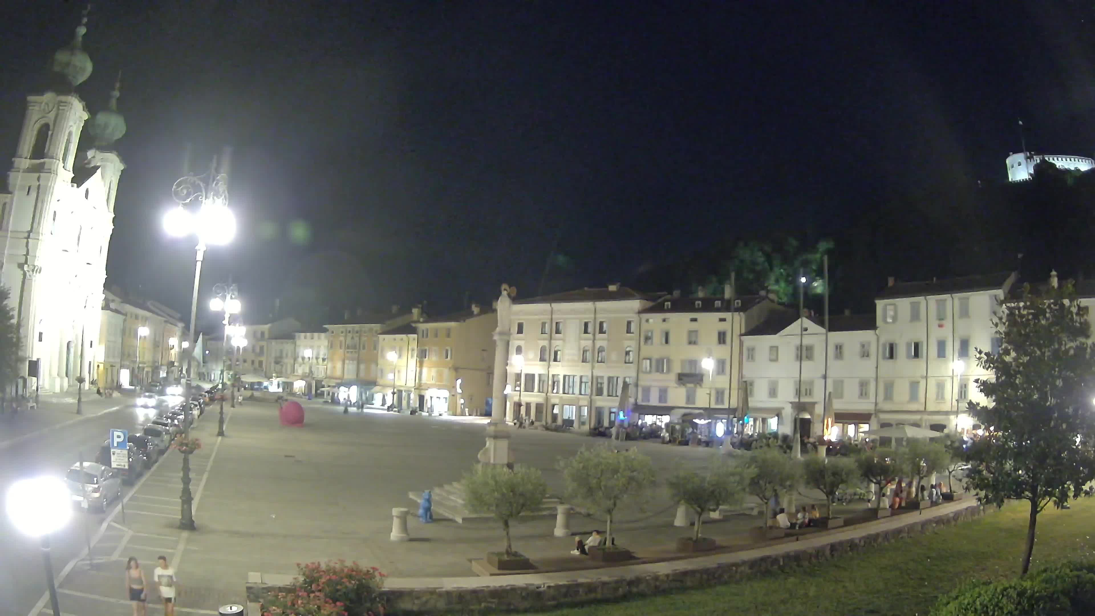 Webcam Gorizia Vittoria square – Church of st. Ignazio