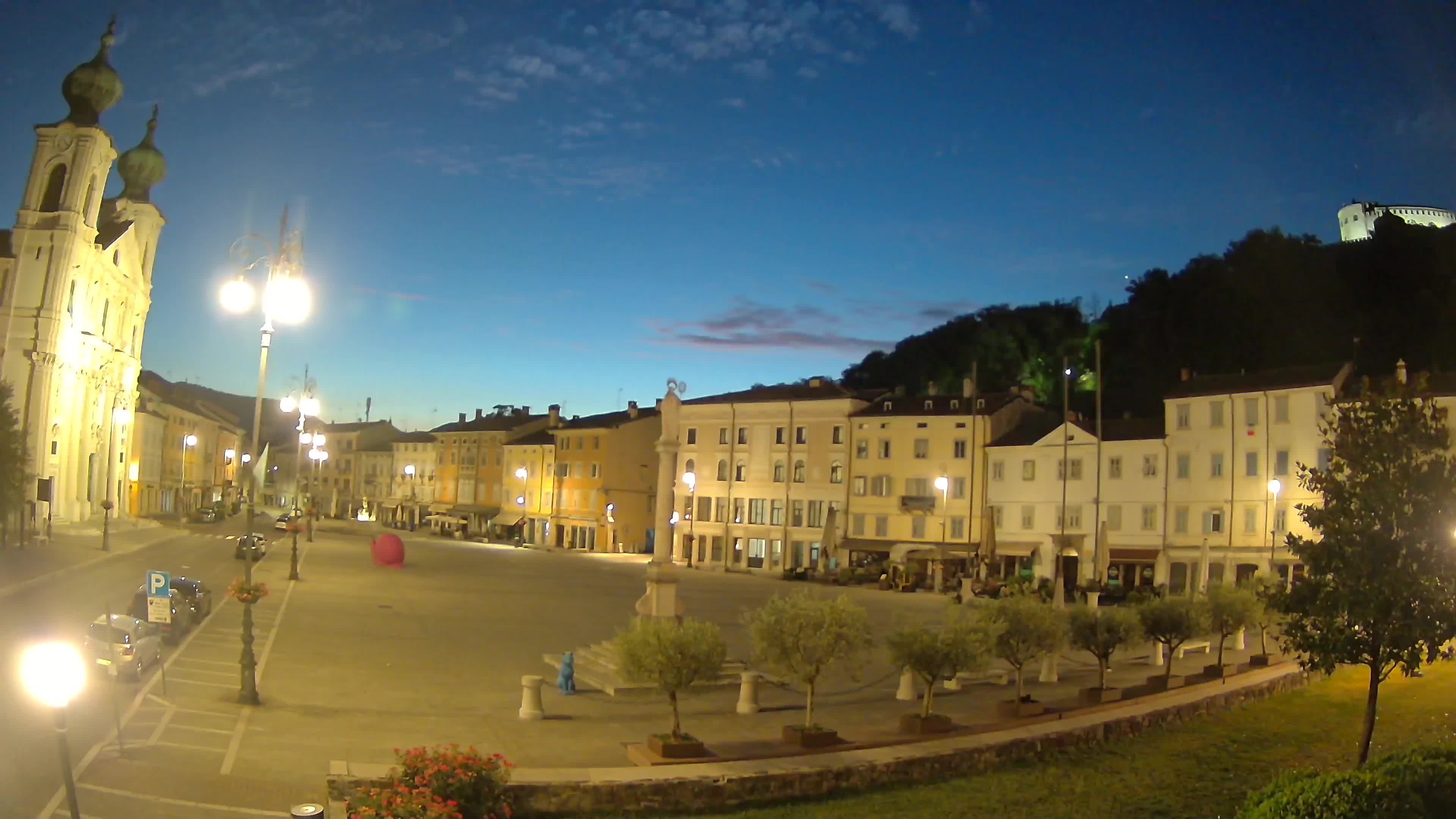 Webcam Gorizia Vittoria square – Church of st. Ignazio