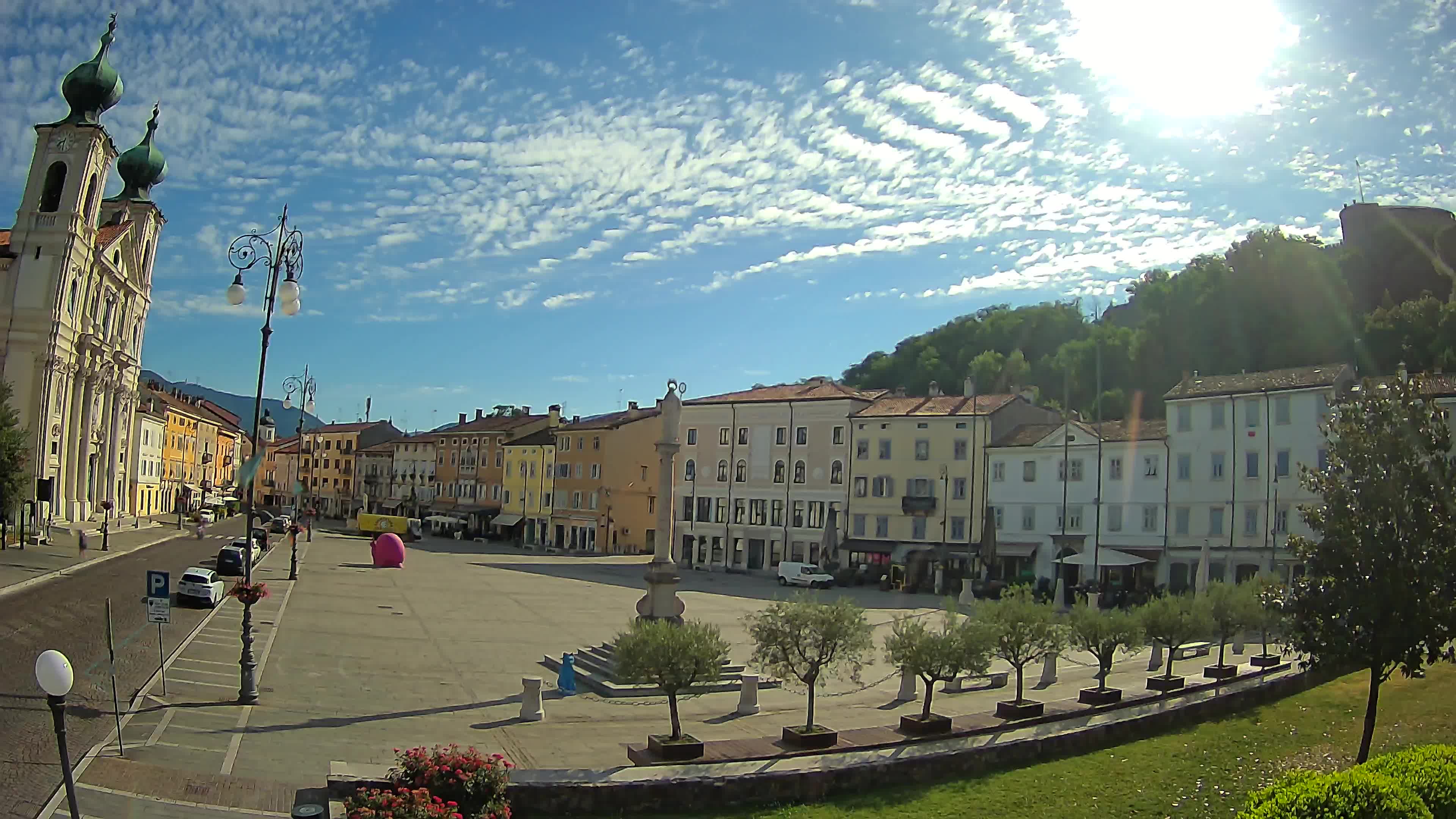 Gorizia – Place Vittoria – église st. Ignazio
