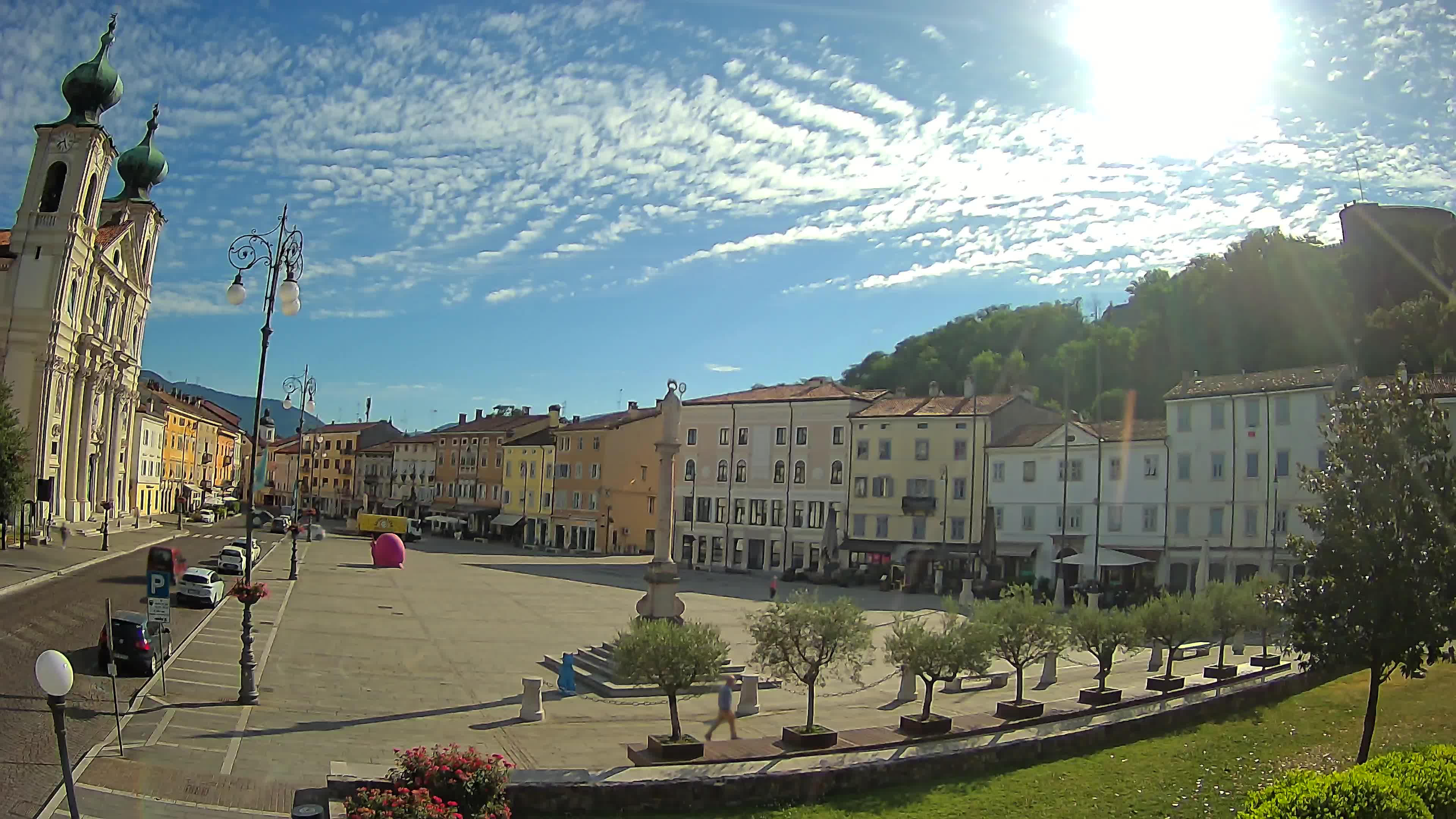 Webcam Gorizia Vittoria square – Church of st. Ignazio
