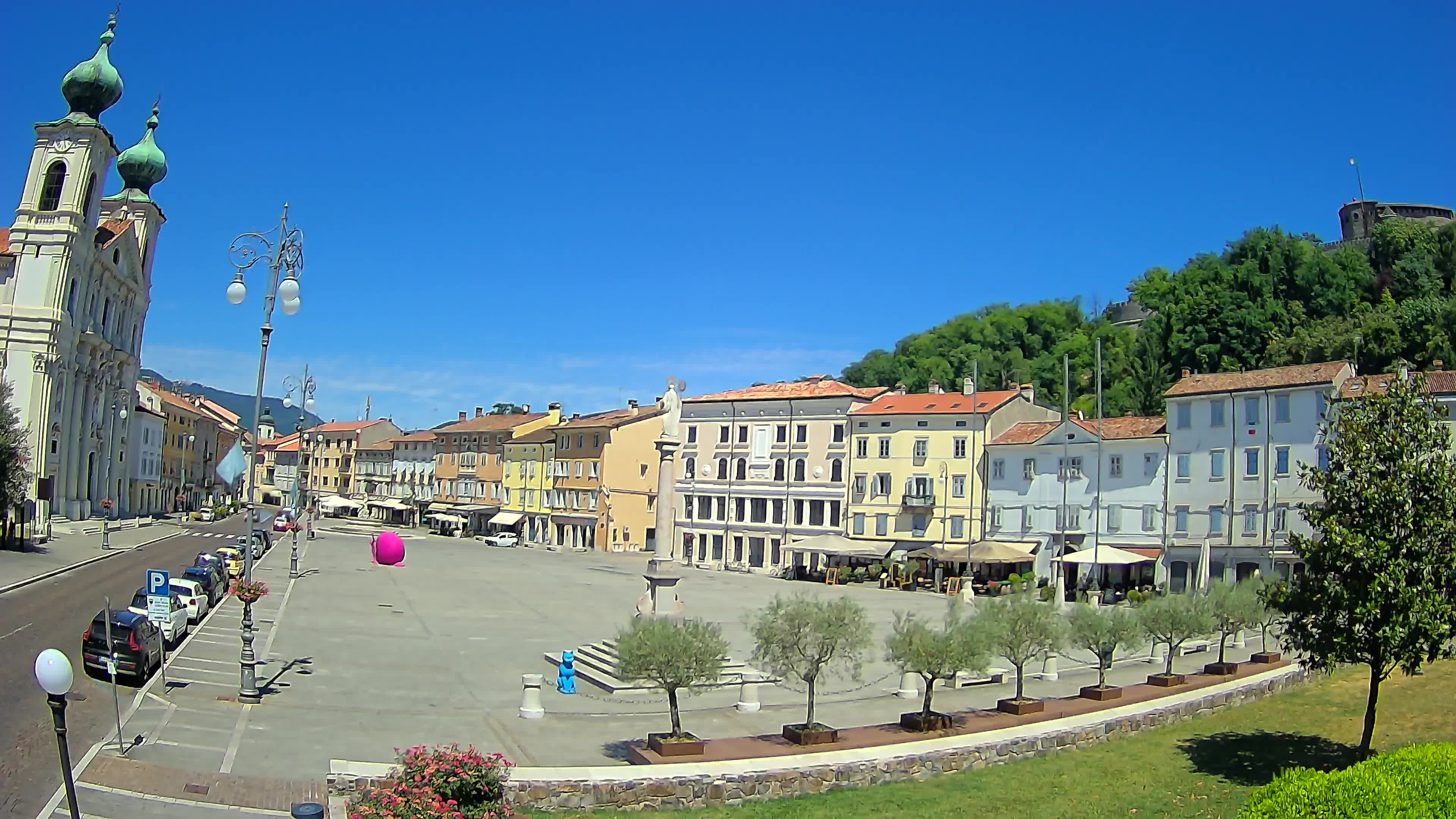 Gorizia – Place Vittoria – église st. Ignazio